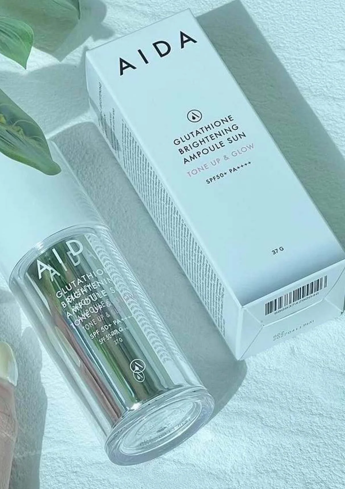 [AIDA] Glutathione Brightening Ampoule Sun Tone Up & Glow SPF 50+ PA++++ 37g - Image 17