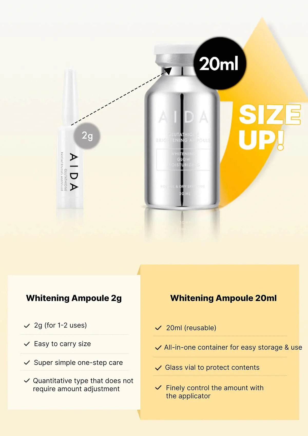[AIDA] Liposome Moisture | Glutathione Brightening | Propolis Calming Ampoule - Image 21