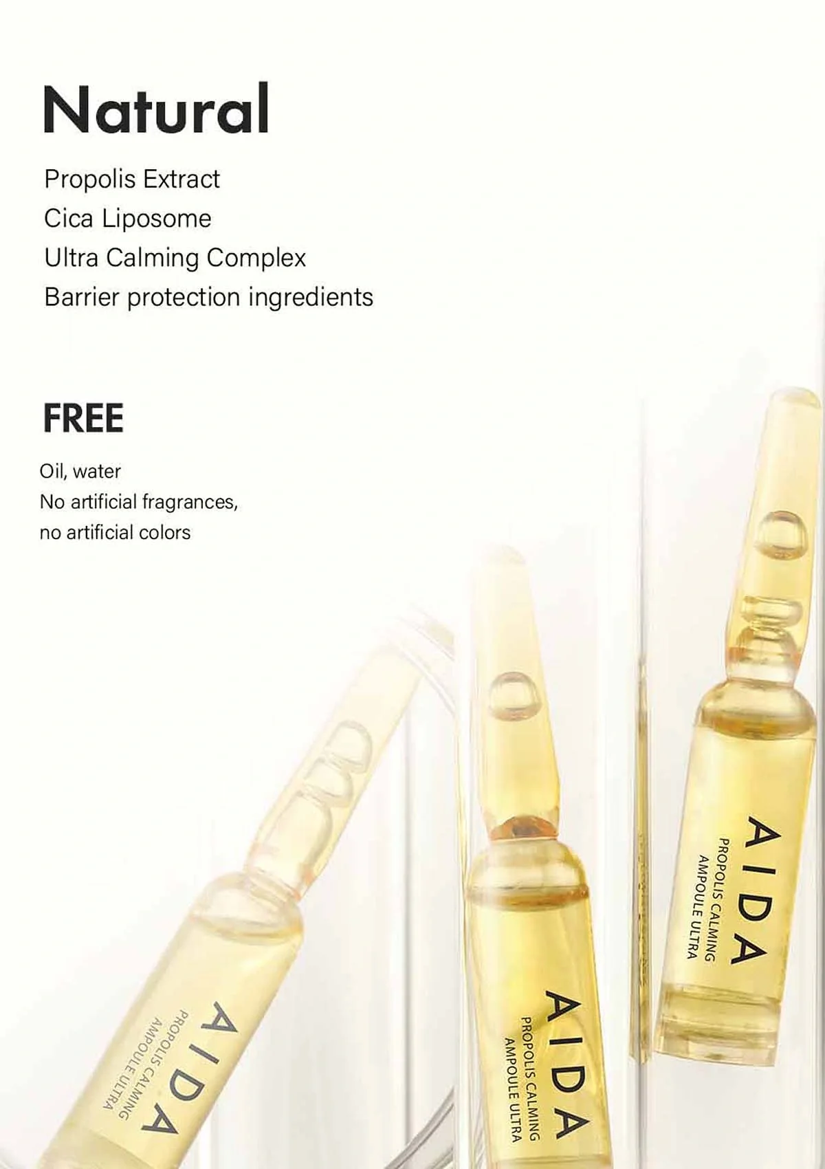 [AIDA] Propolis Calming Ampoule Ultra (1 Box = 2ml x 10 Ampoules) - Image 12