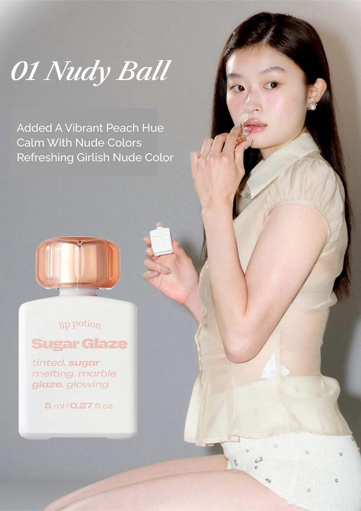 [ALTERNATIVE STEREO] Lip Potion Sugar Glaze 8ml - Image 4