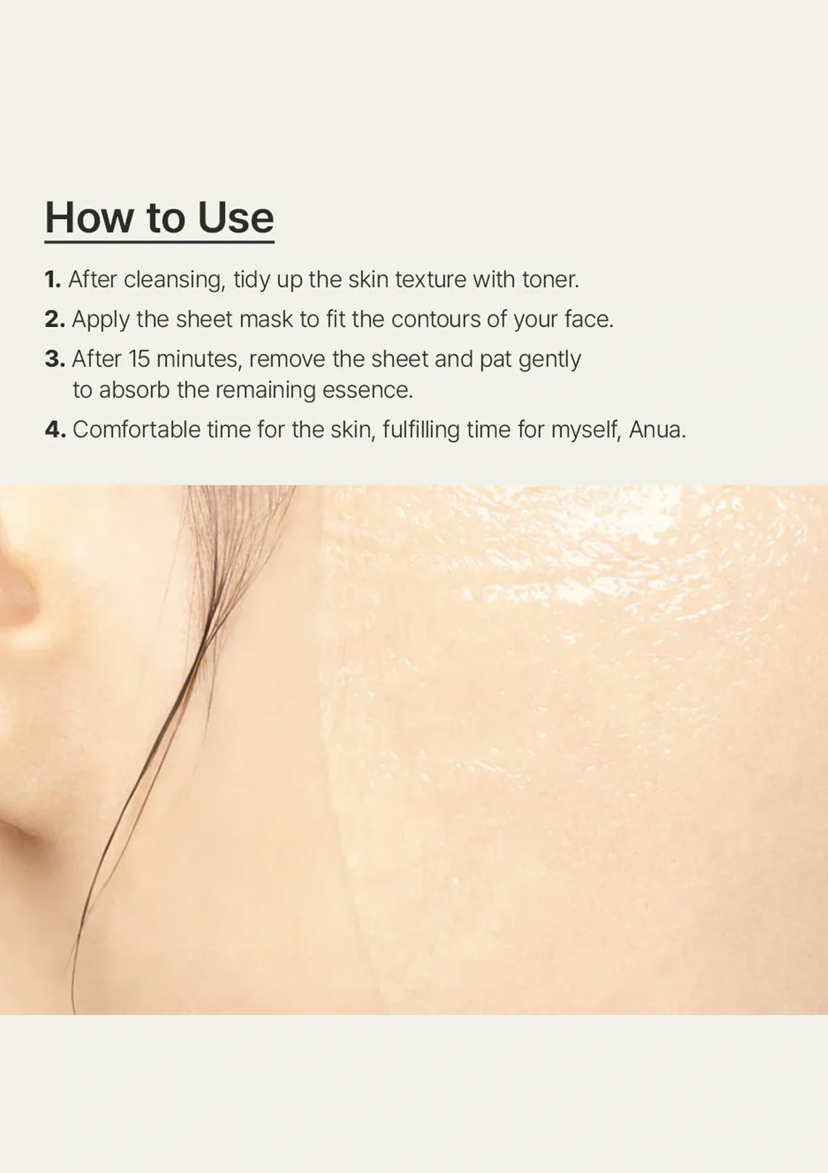 [ANUA] Heartleaf 80 Moisture Soothing Ampoule Mask (1 Box = 27ml x 10 Sheets) - Image 14