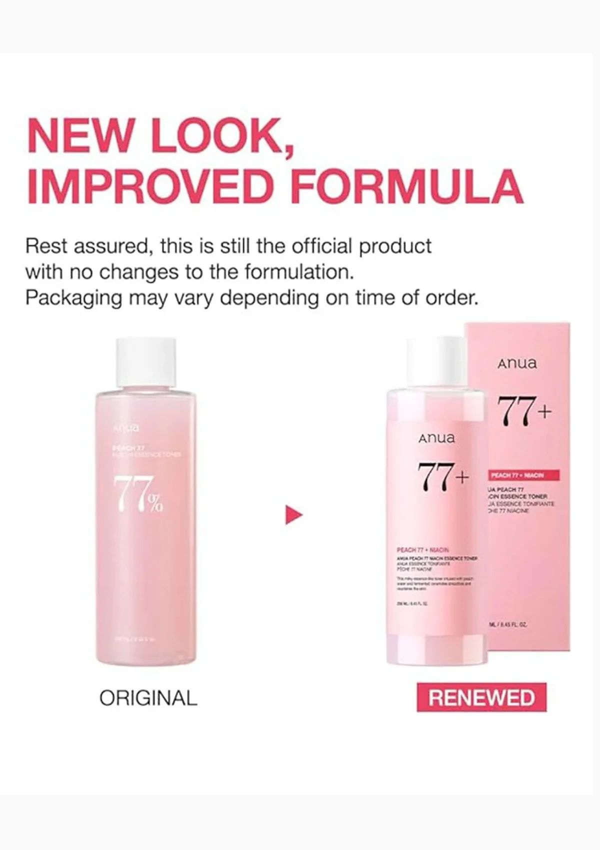 [ANUA] Peach 77% Niacin Essence Toner 250ml - Image 3