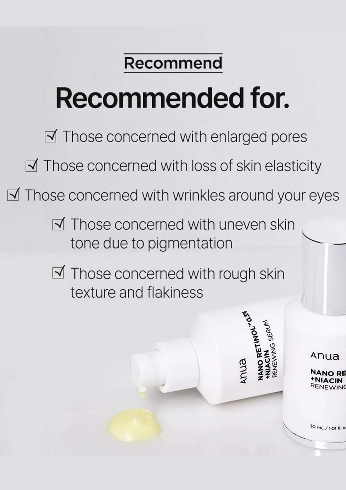 [ANUA] Retinol 0.3% + Niacin Renweing Serum 30ml - Image 9