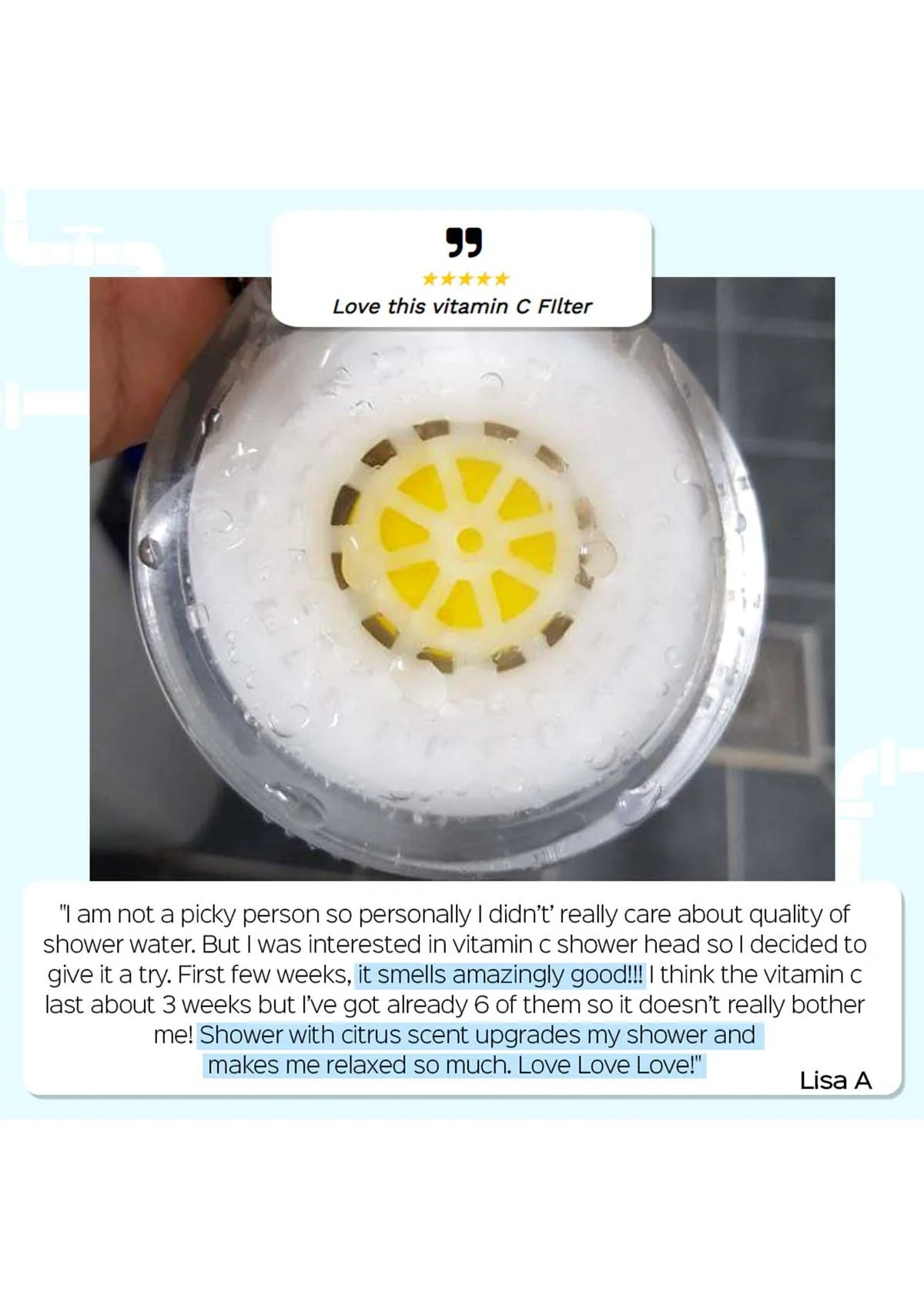 [AQUADUO] Water-Saving Anion Showerhead - Image 6