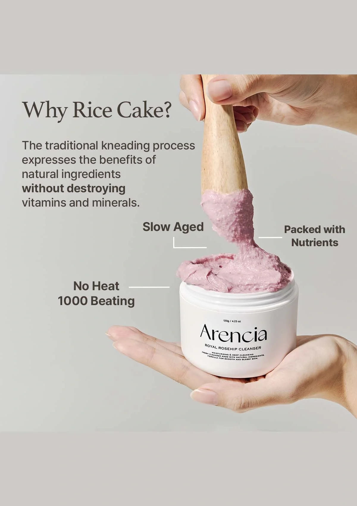 [ARENCIA] Fresh Royal Rosehip Cleanser 120g - Image 7