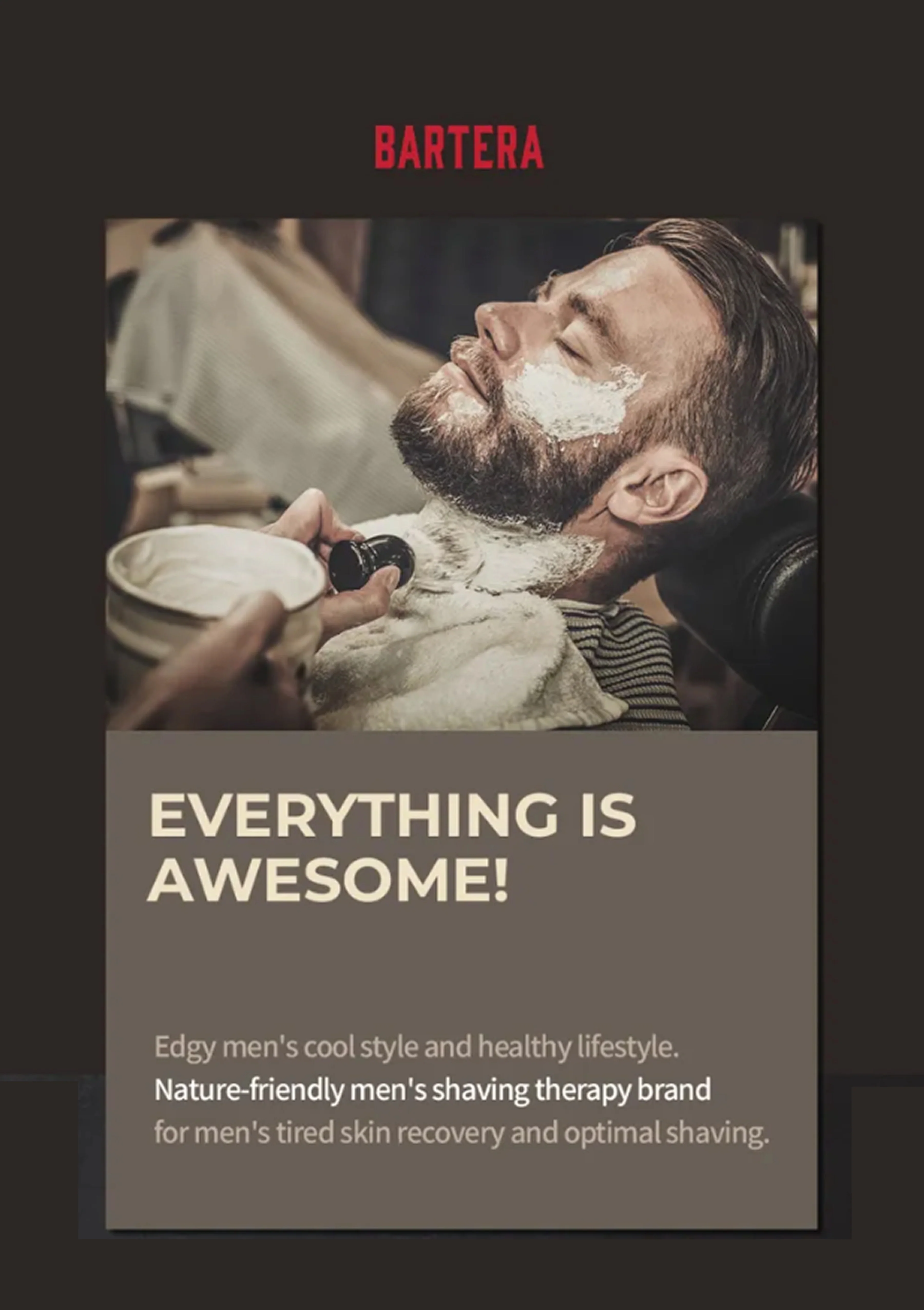 [BARTERA] Comfort Shaving Cream 120ml - Image 3