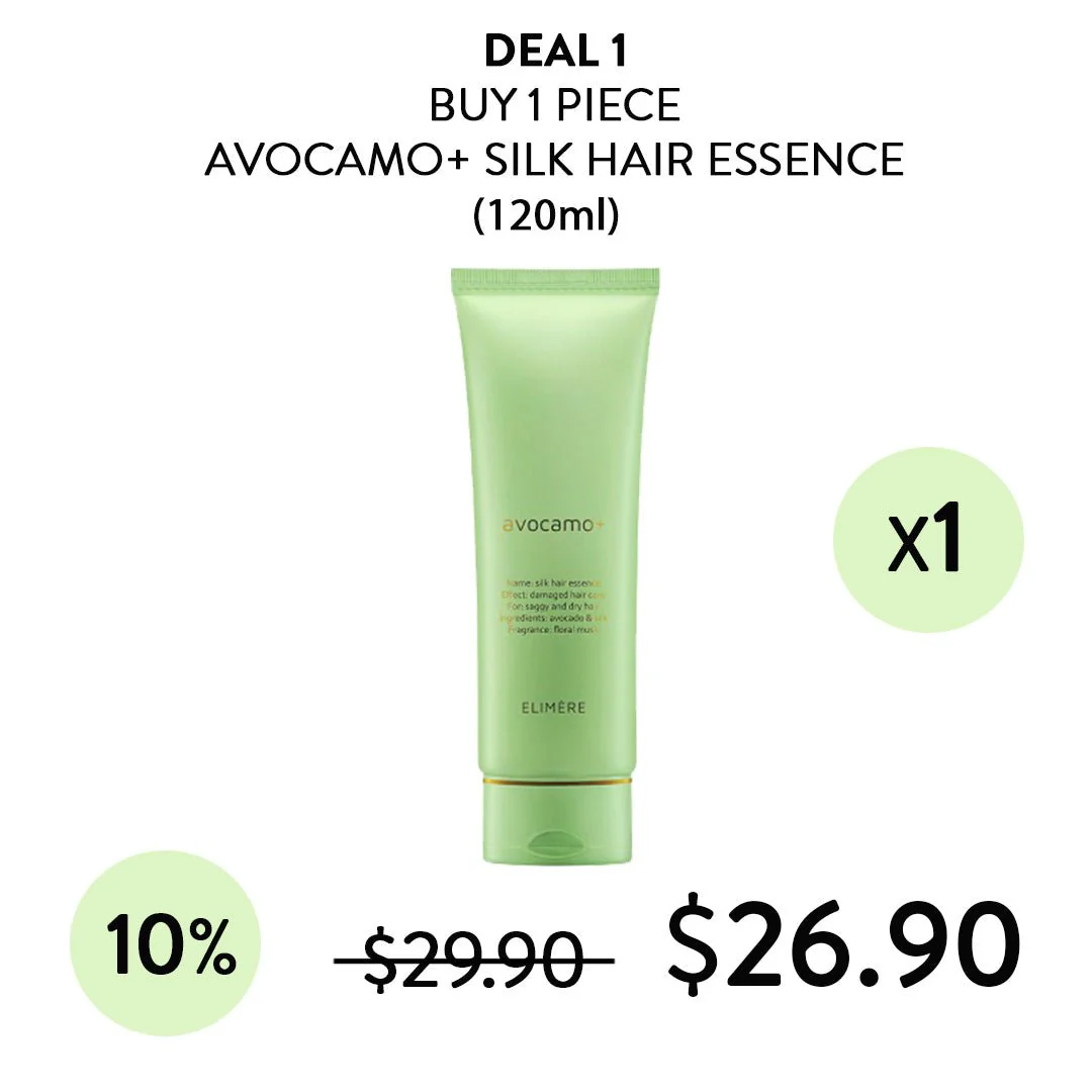 [ELIMÉRE] Avocamo+ Silk Hair Essence 120ml - Image 4