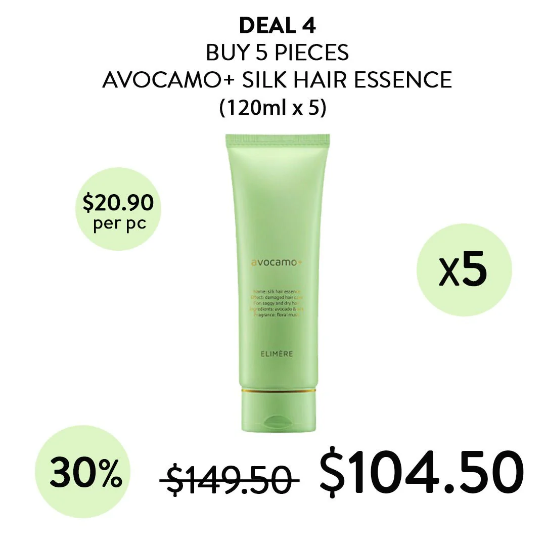 [ELIMÉRE] Avocamo+ Silk Hair Essence 120ml - Image 7