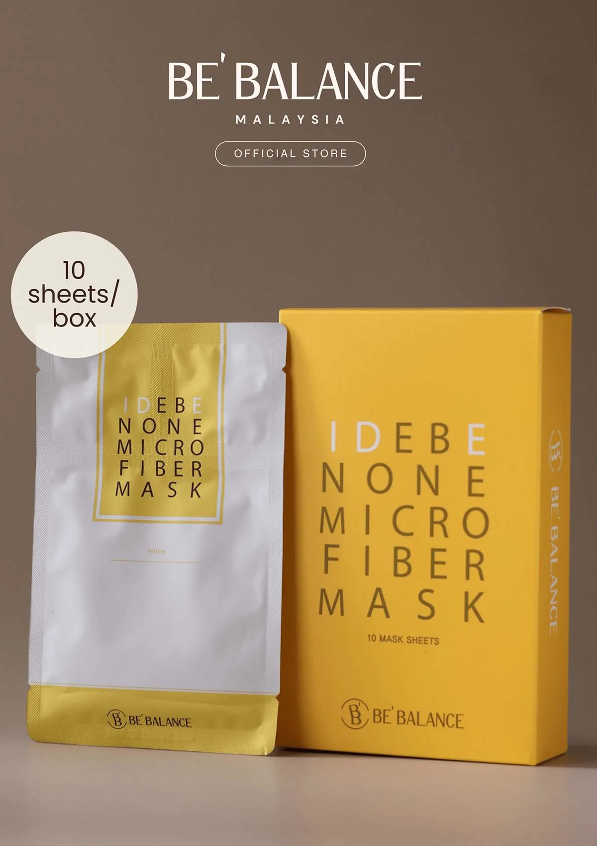 [BE'BALANCE] Microfiber Masks (1 Box = 30g x 10 Masks) - Image 10