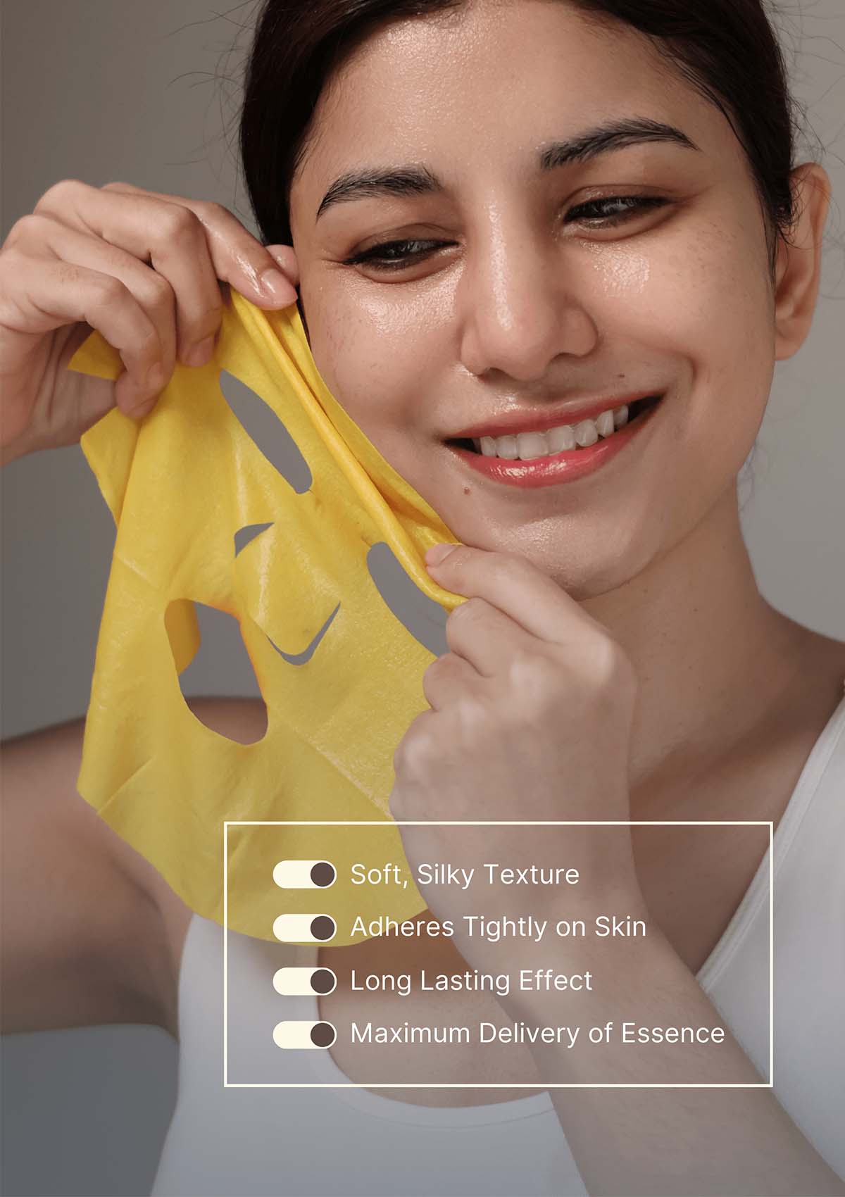 [BE'BALANCE] Microfiber Masks (1 Box = 30g x 10 Masks) - Image 3