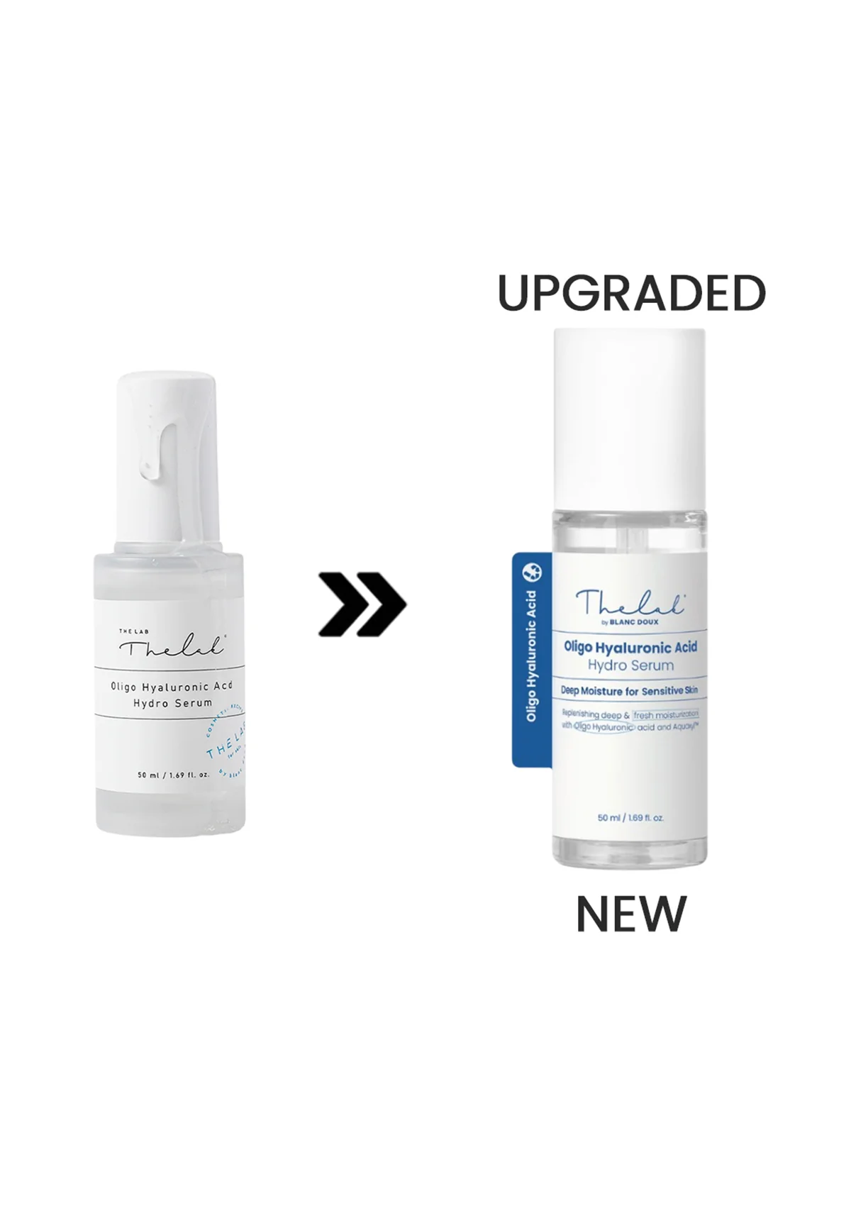 [THE LAB BY BLANC DOUX] Oligo Hyaluronic Acid Hydro Serum 50ml - Image 3
