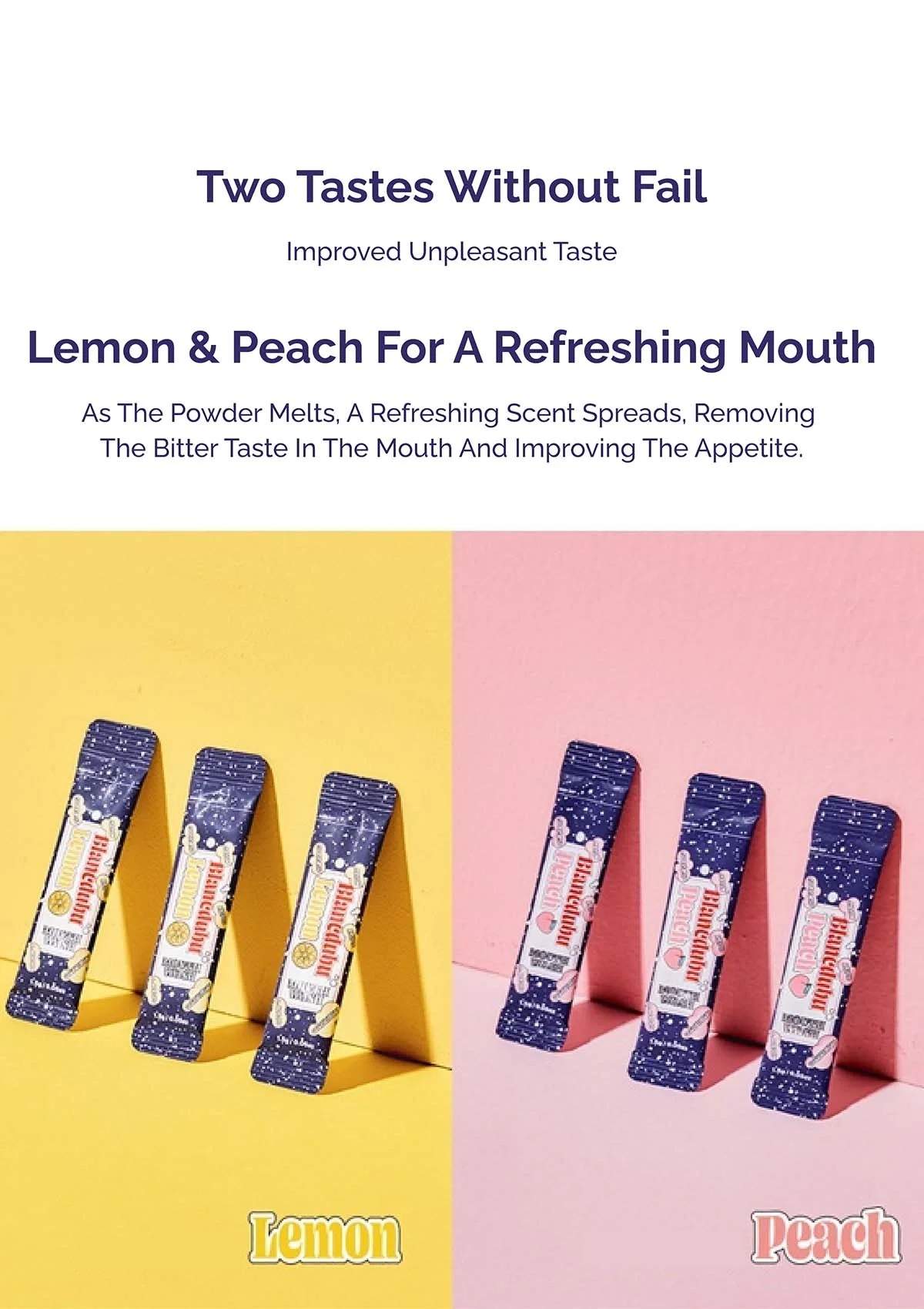 [BLANC DUBU] Happy Breath Mouth Wash Lemon | Peach (1 Box = 1.5g × 28 Sticks) - Image 17