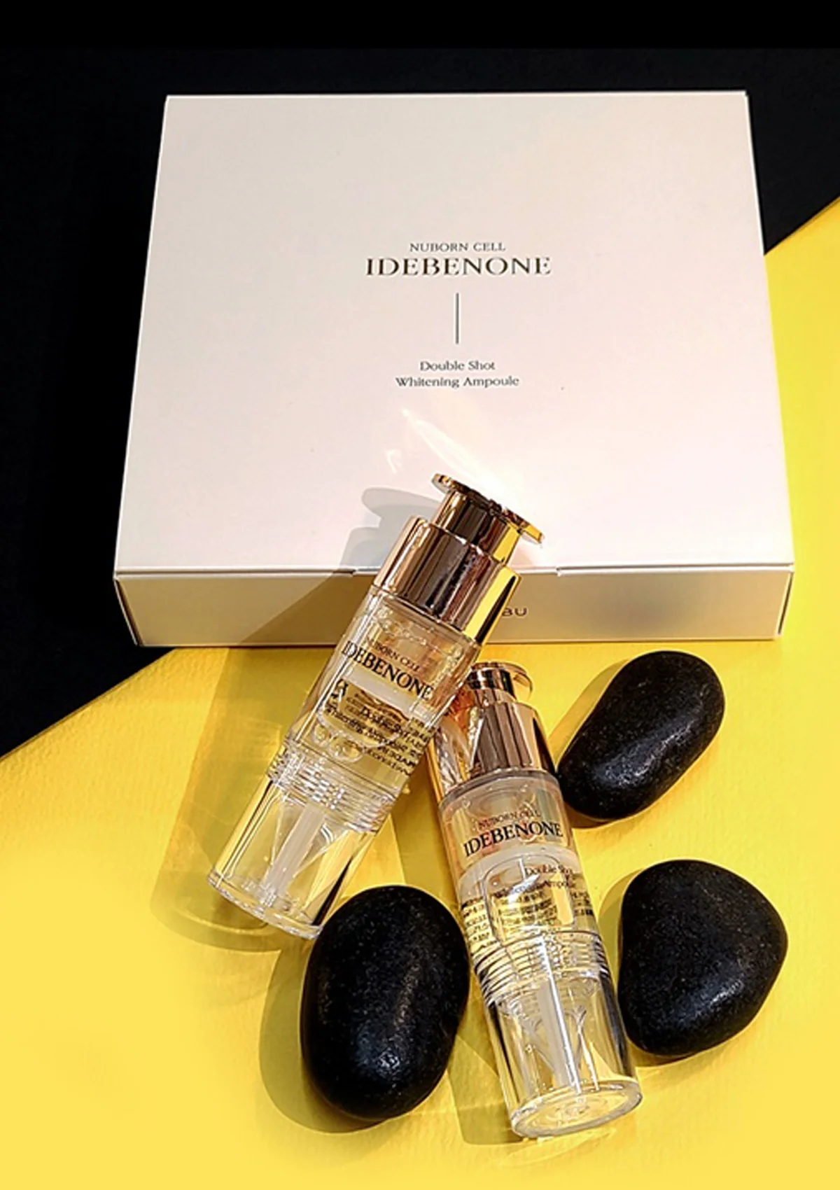[BLANC DUBU] Nuborn Cell Idebenone Double Shot Whitening Ampoule (1 Box = 11ml x 3 Ampoules) - Image 2