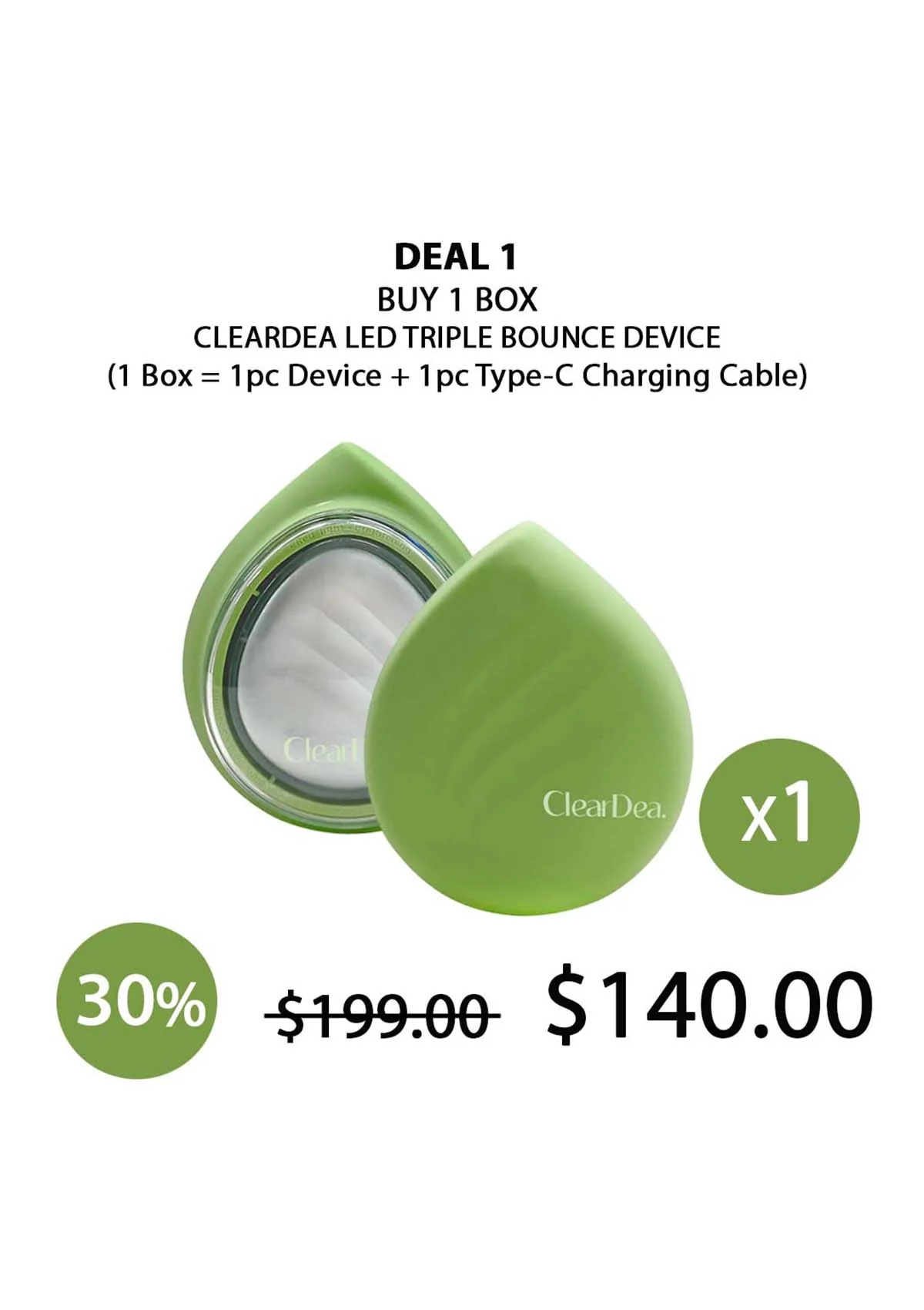 [CLEARDEA] LED Triple Bounce Device - Image 4
