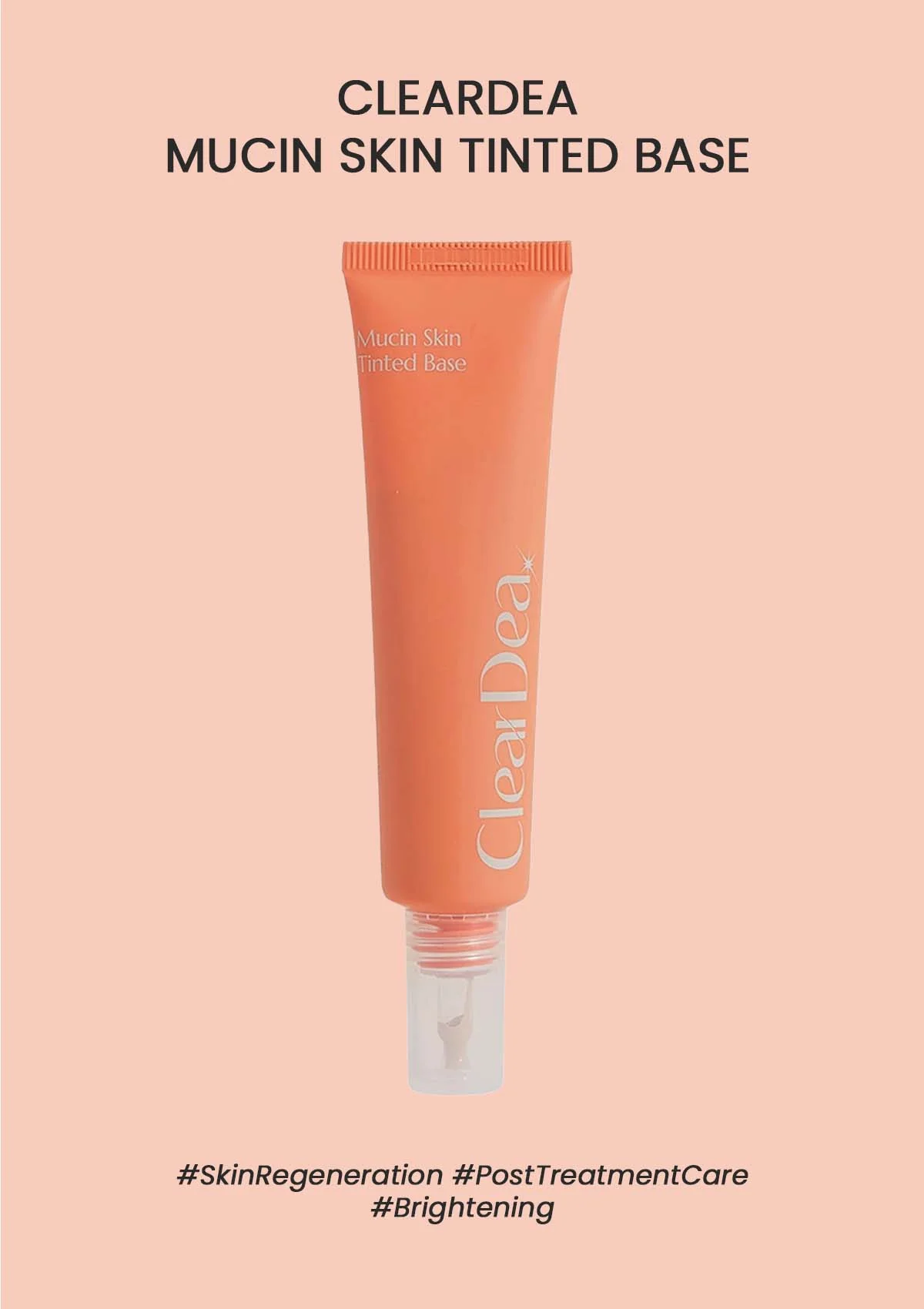 [CLEARDEA] Mucin Skin Tinted Base 30ml