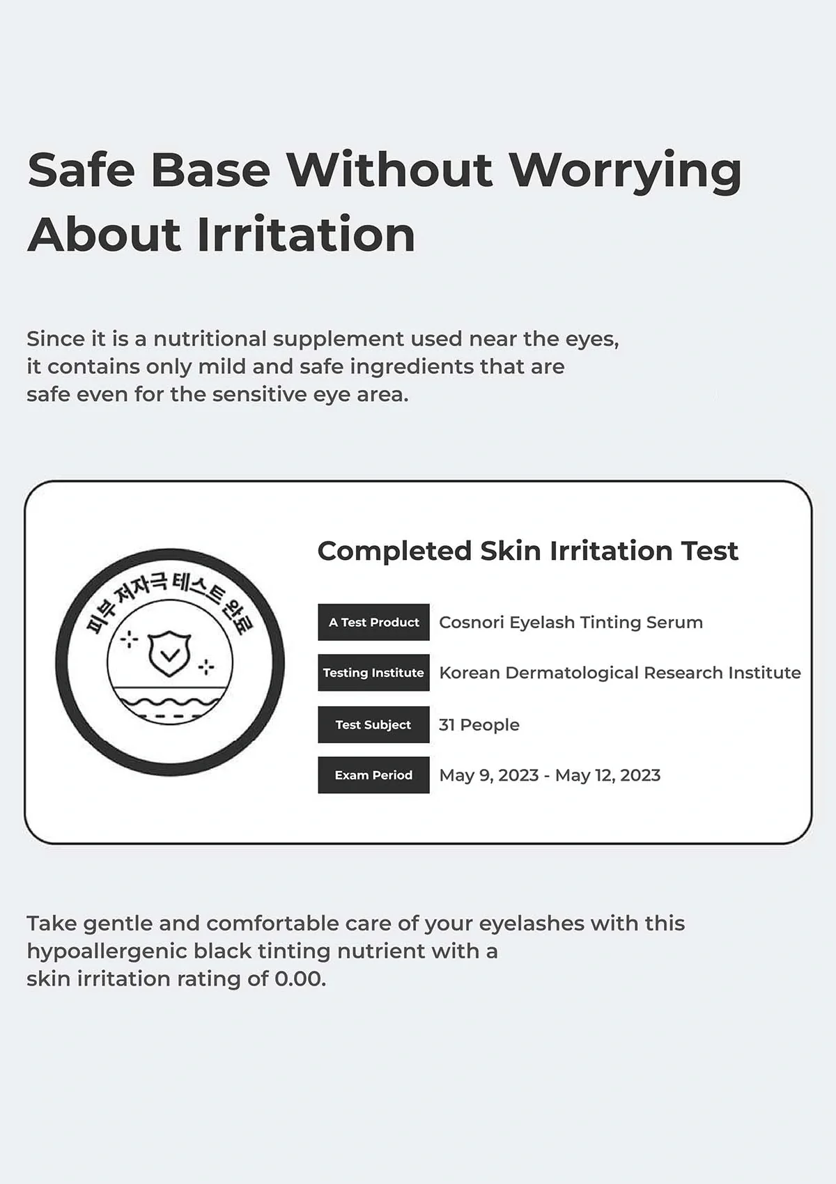 [COSNORI] Eye Lash Serum Transparent | Tinted 9g - Image 36