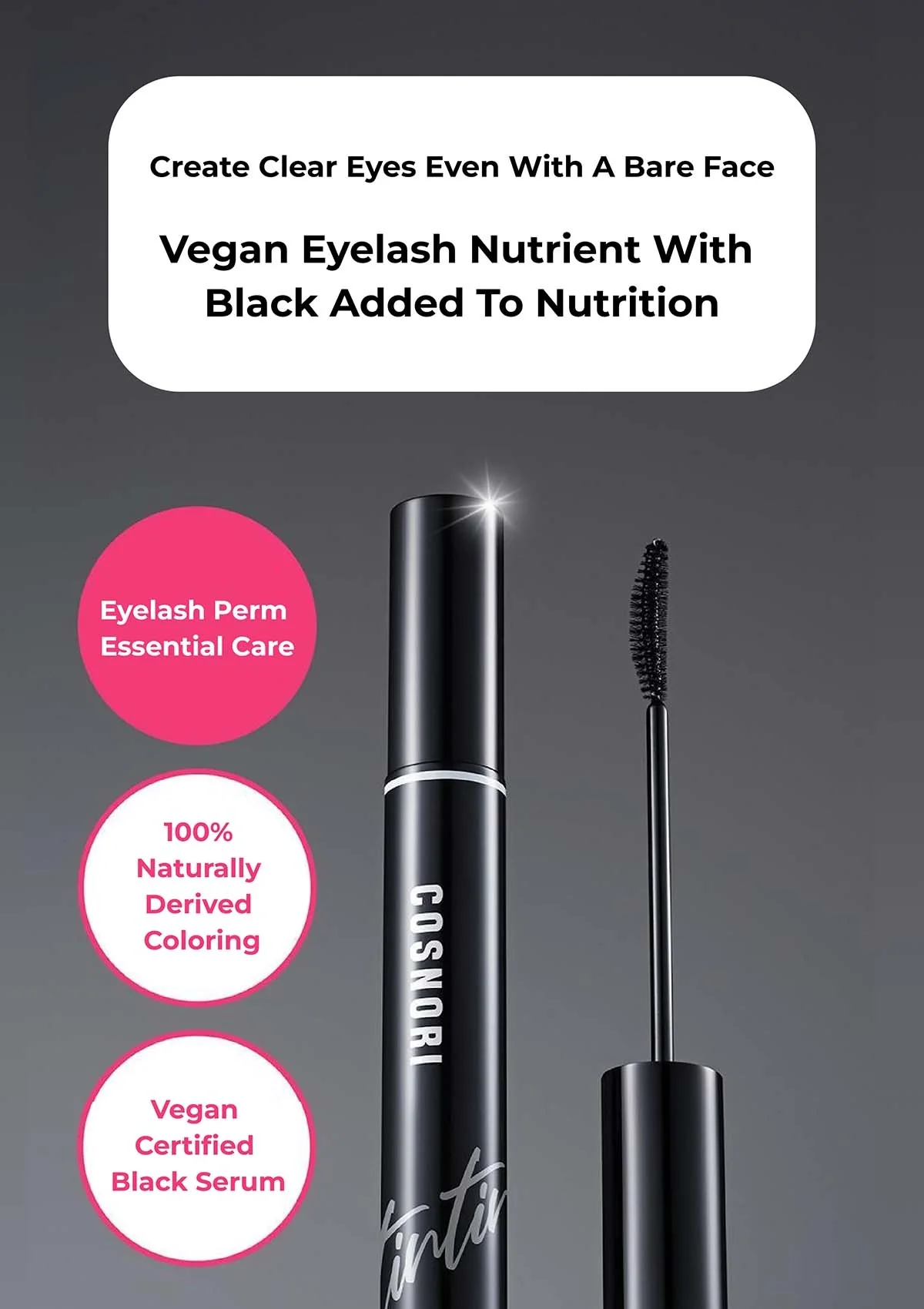 [COSNORI] Eye Lash Serum Transparent | Tinted 9g - Image 40