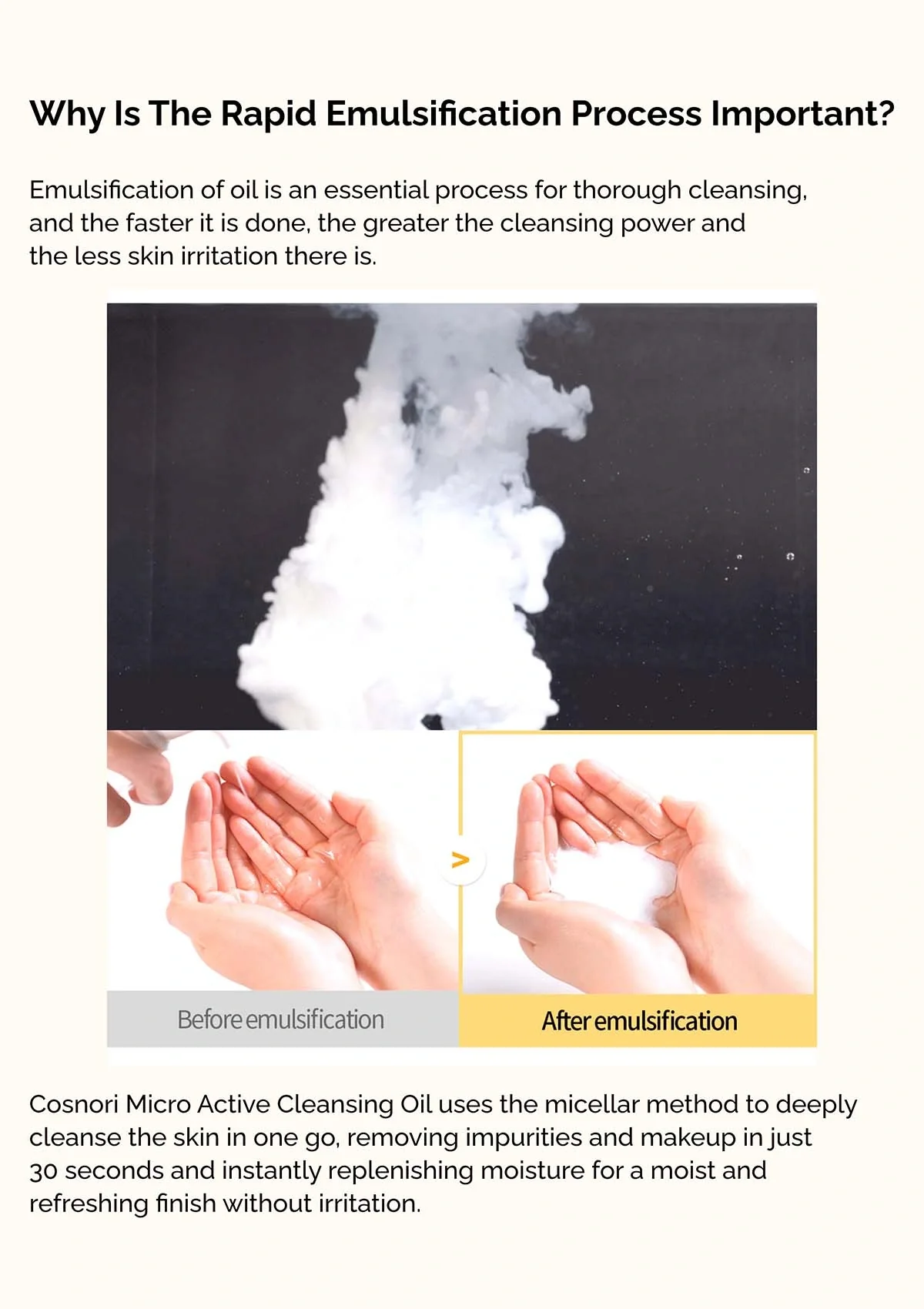 [COSNORI] Micro Active Cleansing Oil 200ml - Image 11