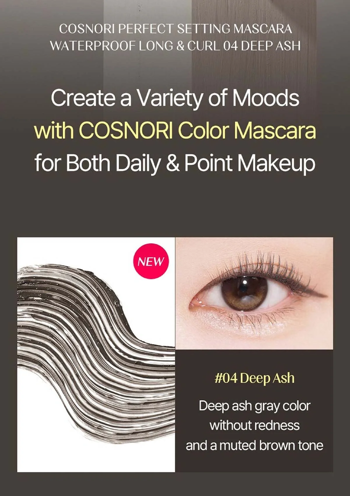 [COSNORI] Perfect Setting Mascara 7ml - Image 4