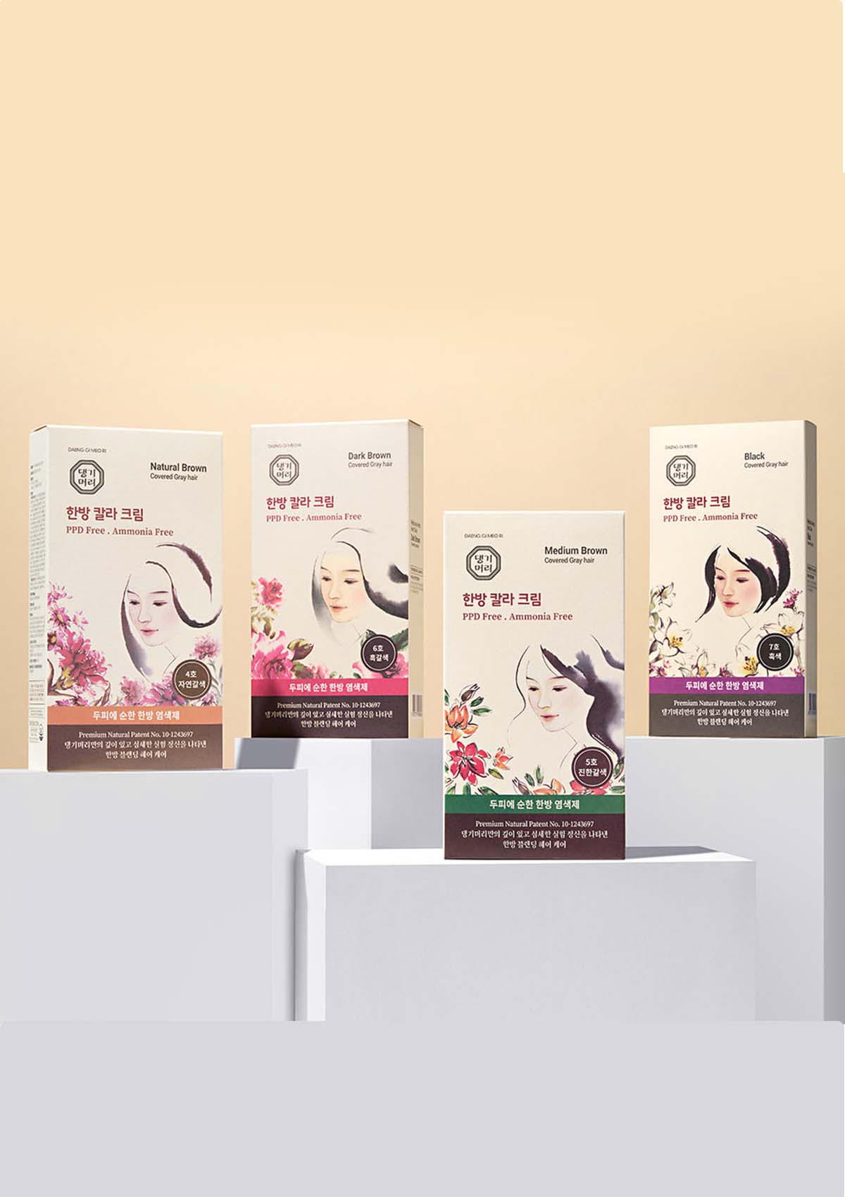 [DAENG GI MEO RI] Renewal Herbal Hair Dye - For Gray Hair Coverage - Image 2