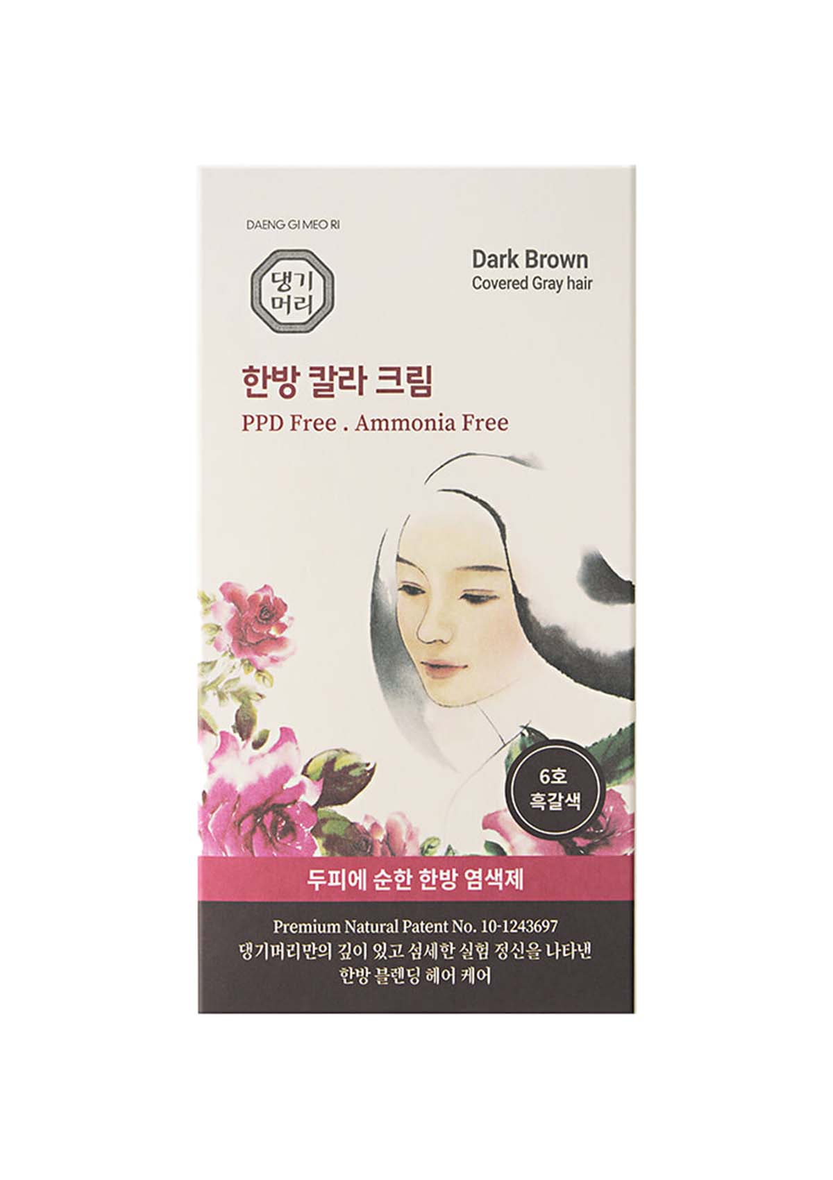 [DAENG GI MEO RI] Renewal Herbal Hair Dye - For Gray Hair Coverage - Image 4