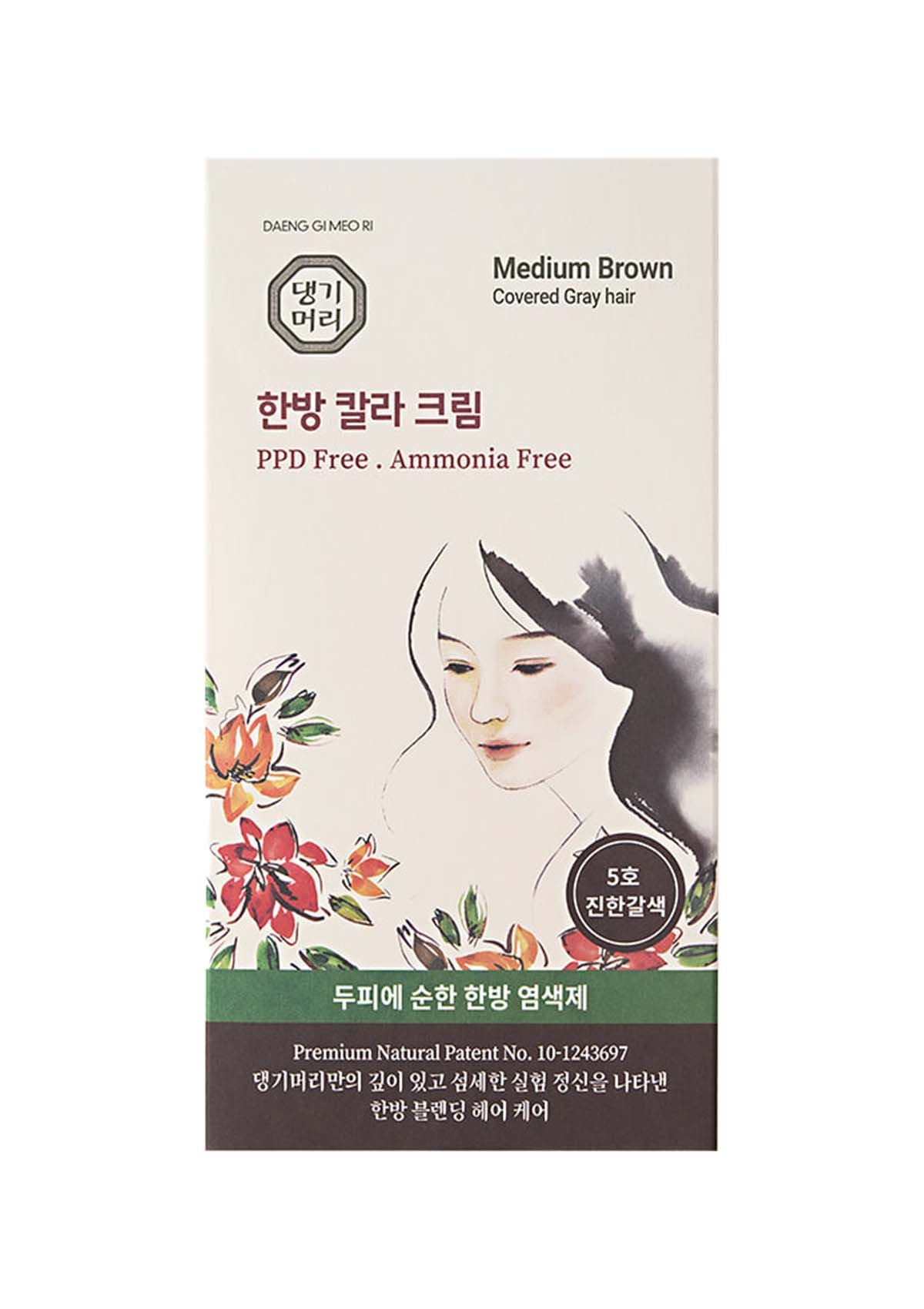 [DAENG GI MEO RI] Renewal Herbal Hair Dye - For Gray Hair Coverage - Image 5