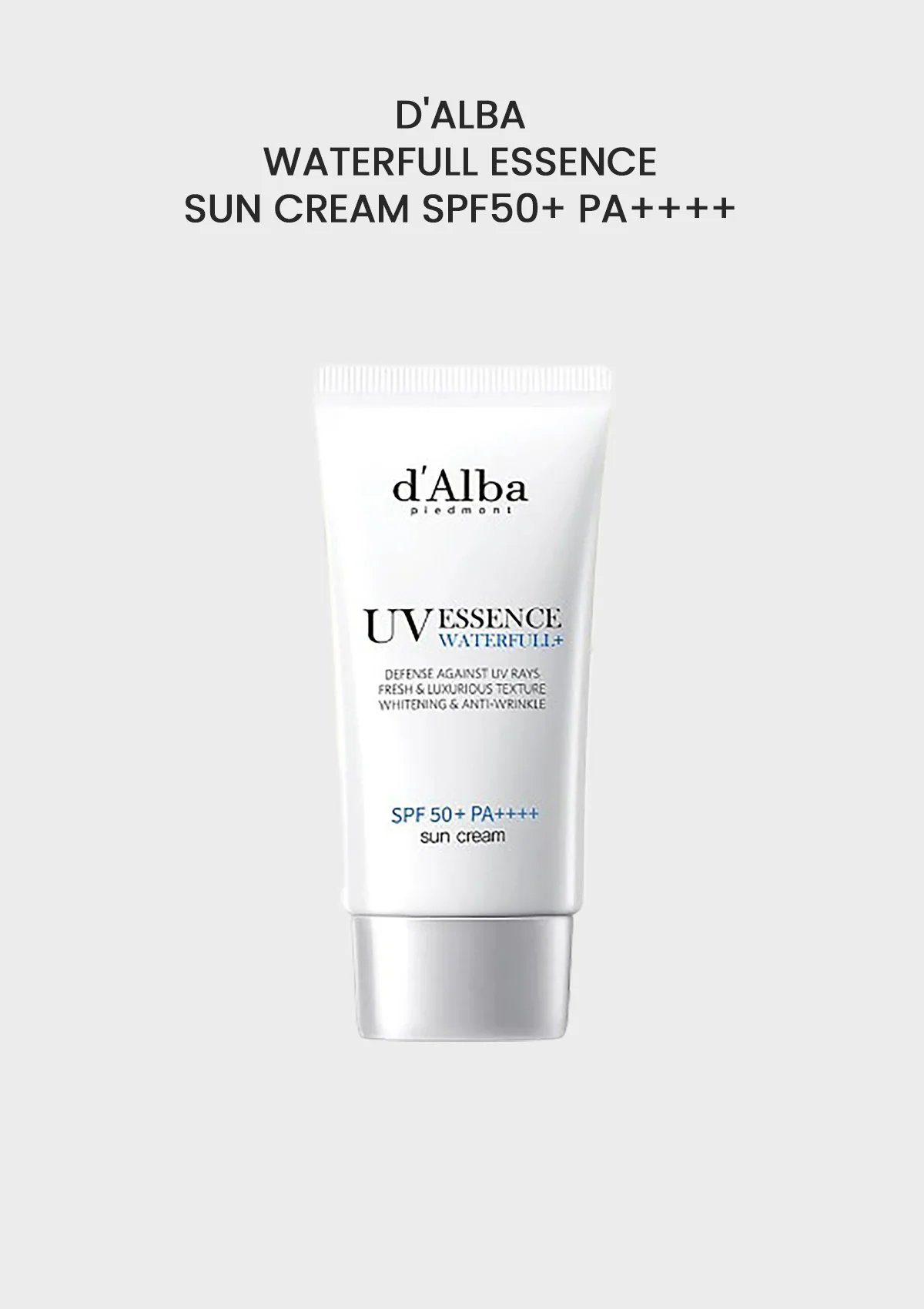 [D'ALBA] UV Waterfull Essence Sun Cream SPF50+ PA++++ 50ml