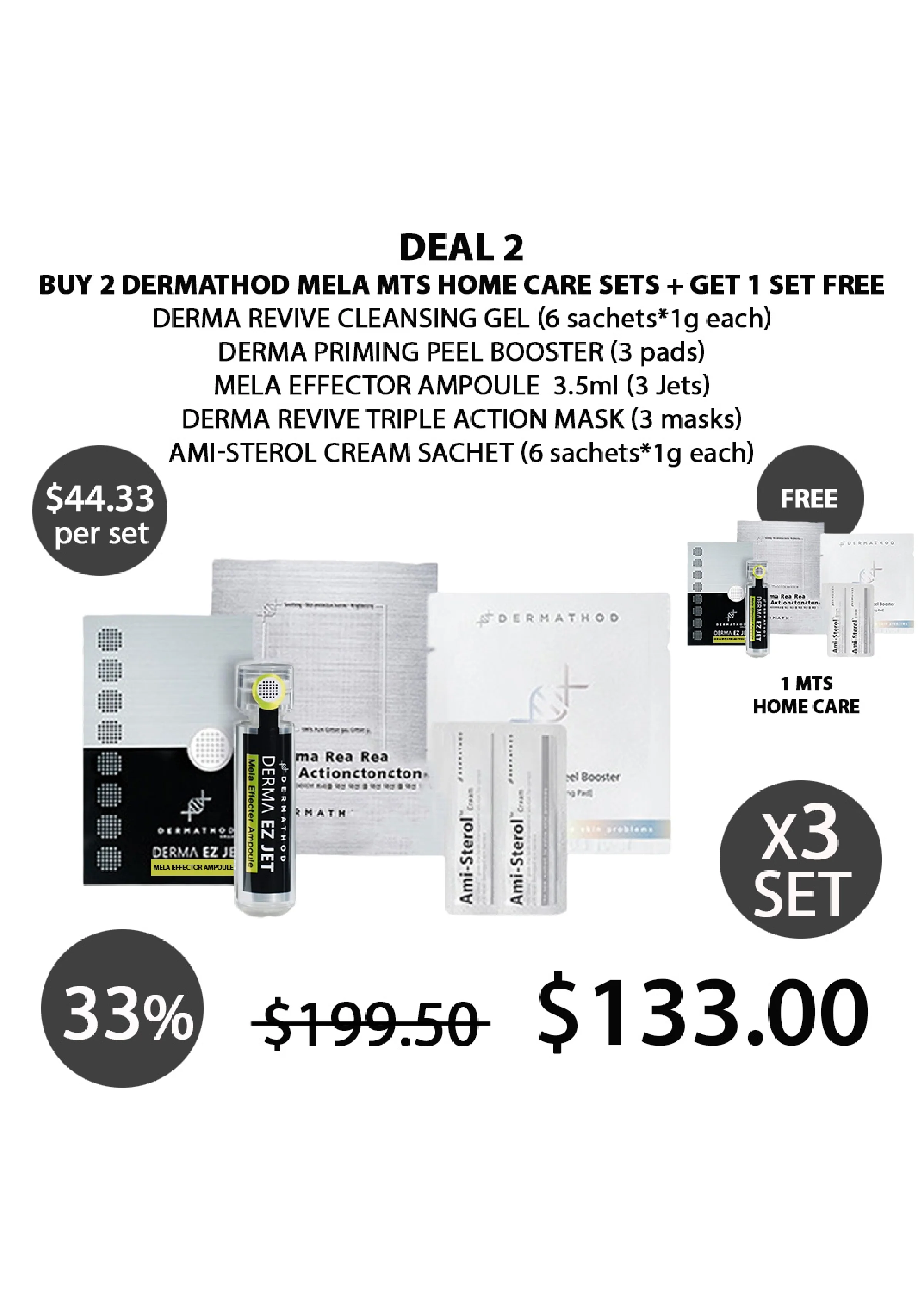 [DERMATHOD] Mela MTS Home Care Set - Image 4