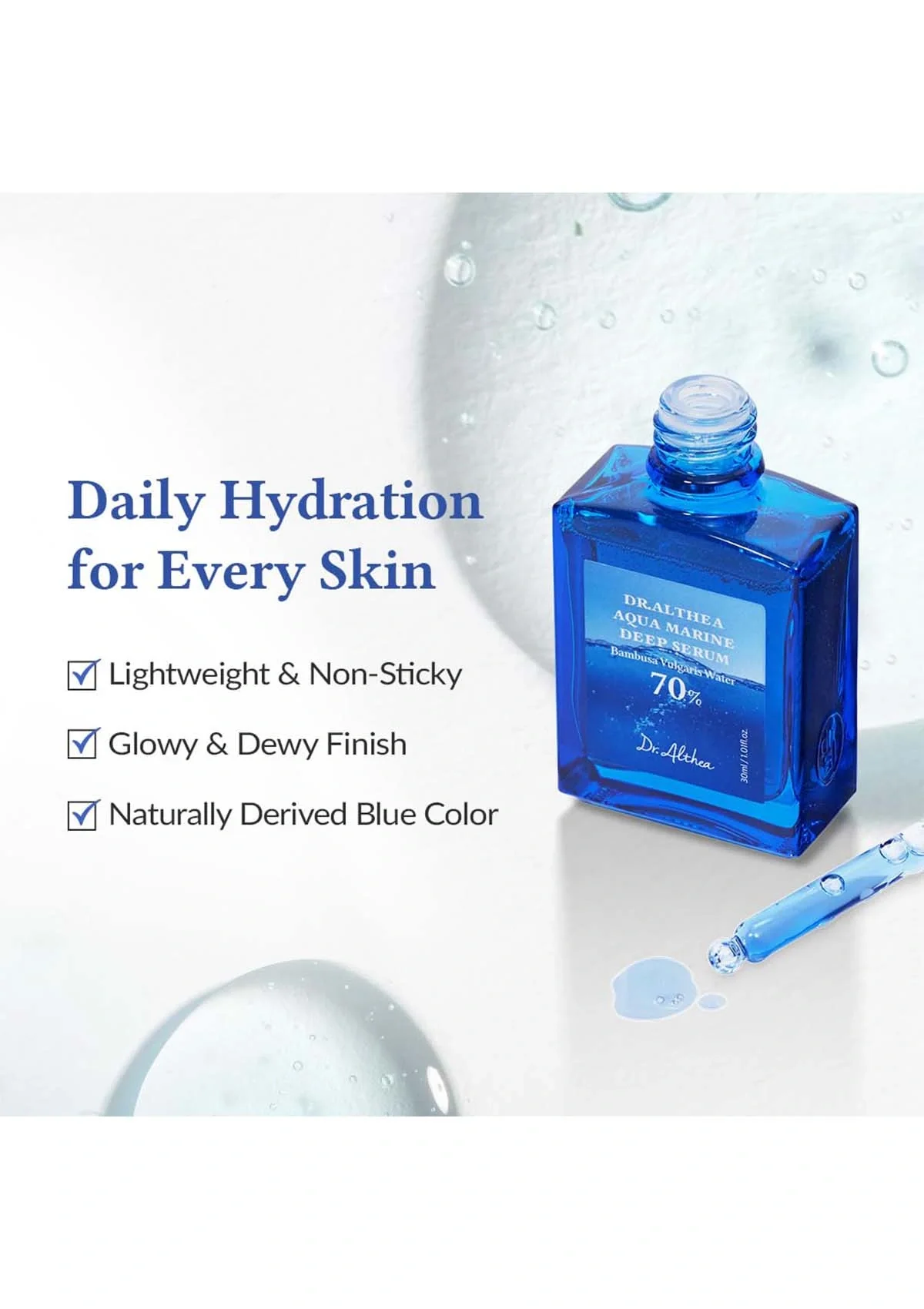 [DR. ALTHEA] Aqua Marine Deep Serum 30ml - Image 5
