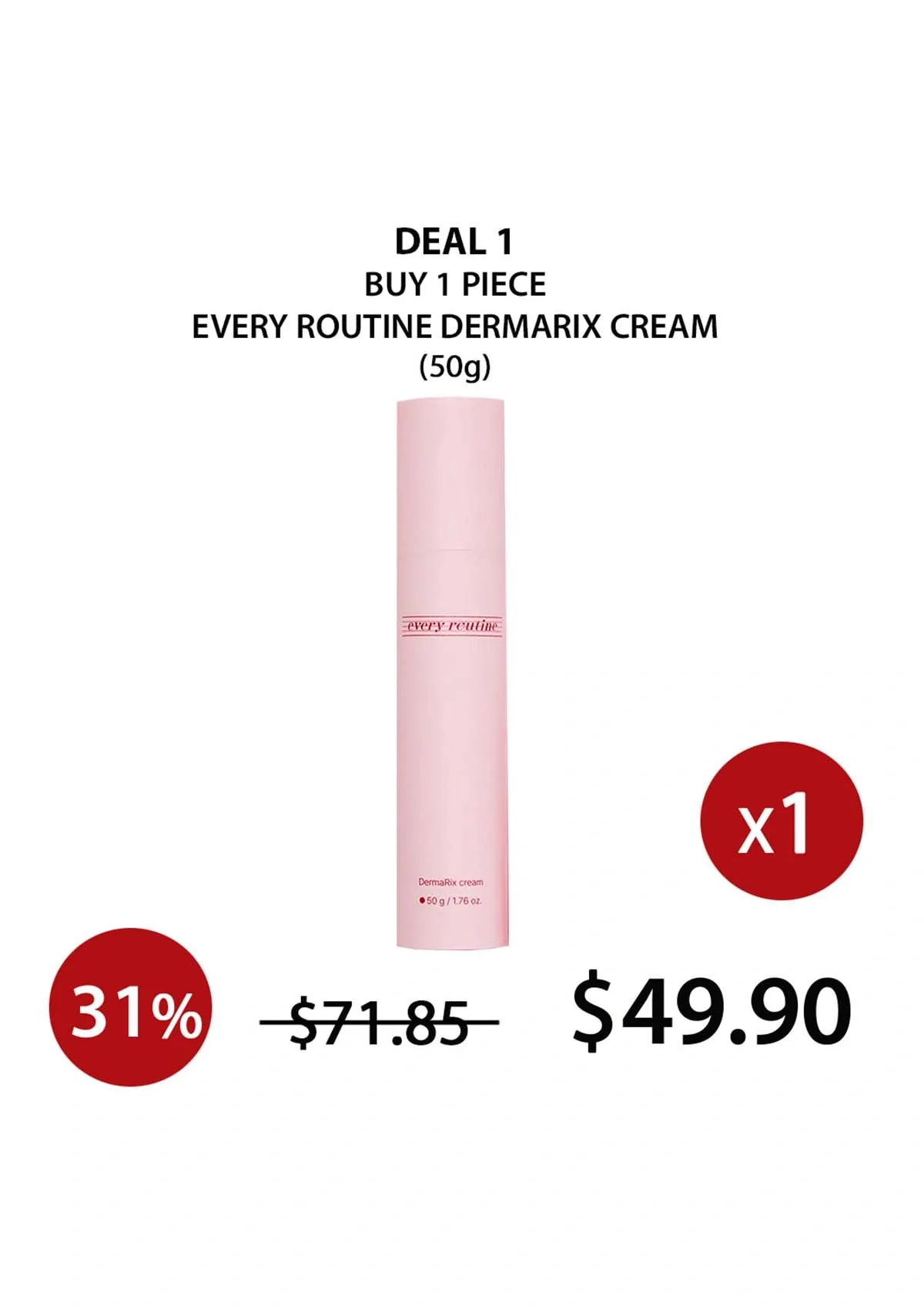 [EVERY ROUTINE] DermaRix Cream 50g - Image 16