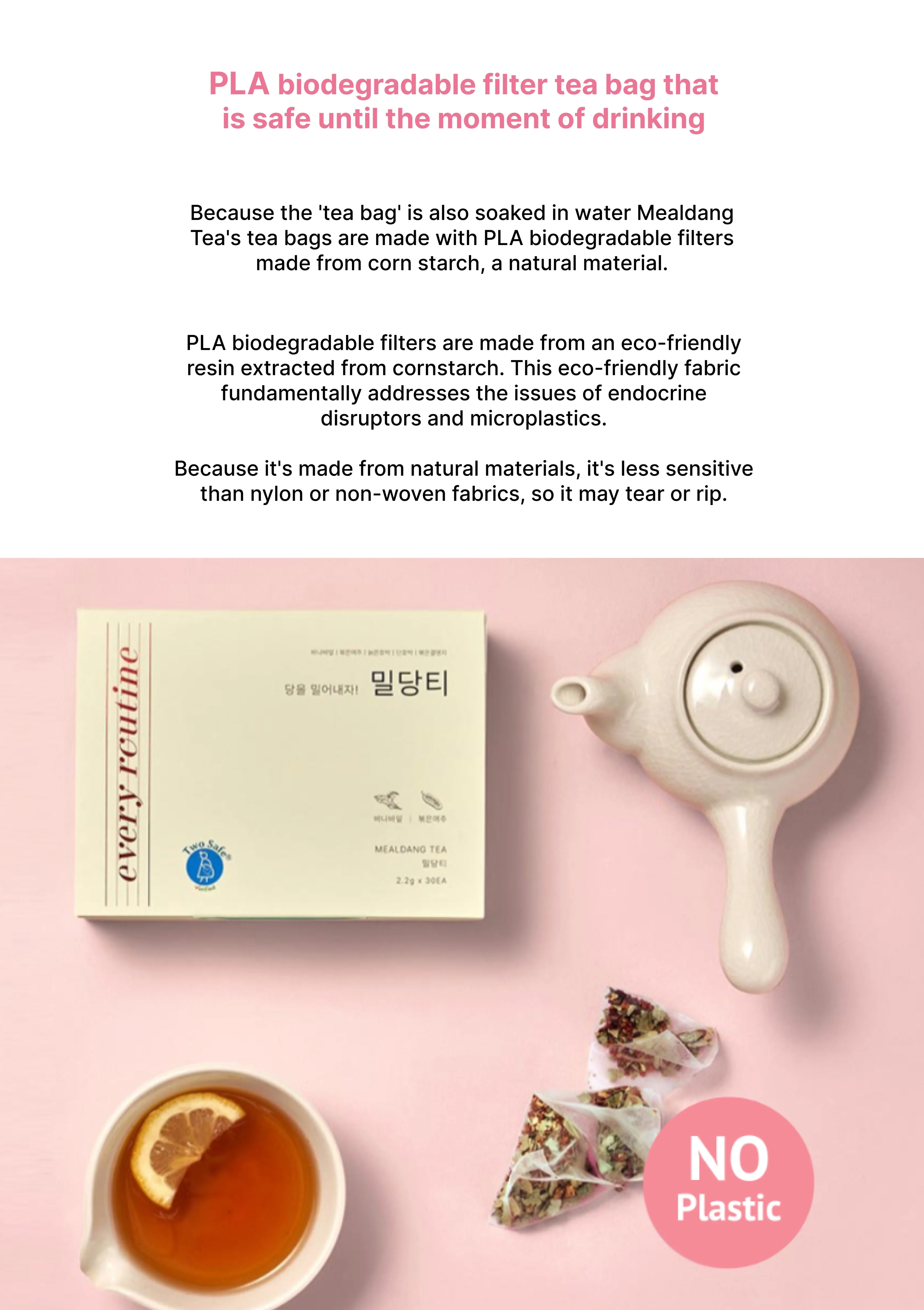 [EVERY ROUTINE] Mealdang Tea (1 Box = 2.2g x 30 Pieces) - Image 23