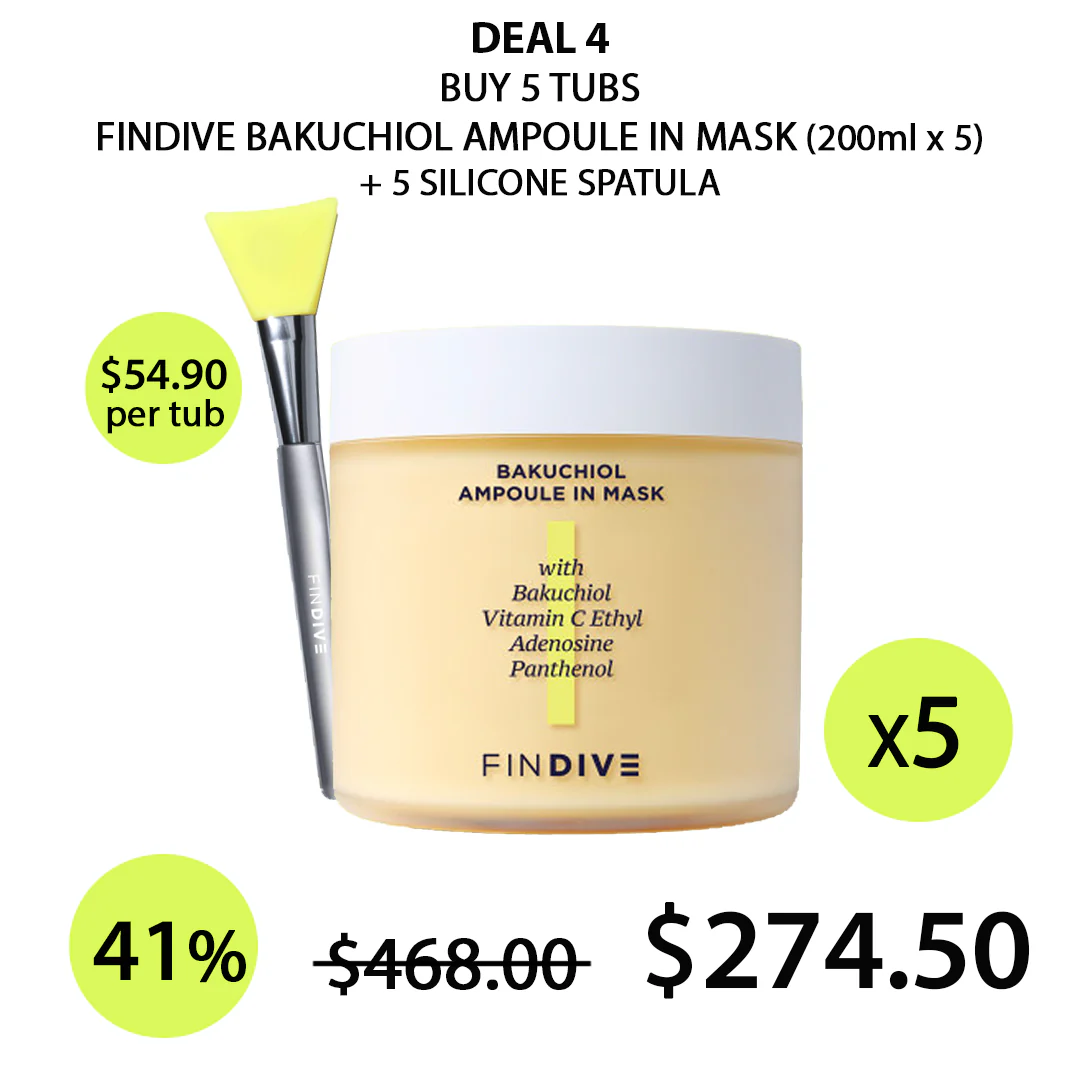 [FINDIVE] Bakuchiol Ampoule in Mask 200ml - Image 10
