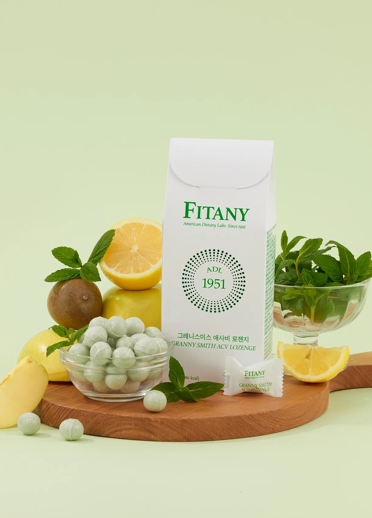[FITANY] Granny Smith ACV Lozenge | Tablet | Gummy - Image 2