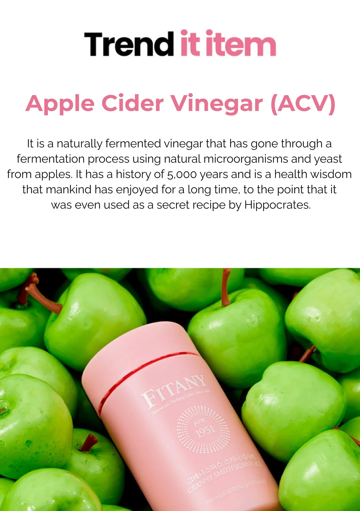 [FITANY] Granny Smith Skinny ACV (1 Box = 700mg x 60 tablets) - Image 8