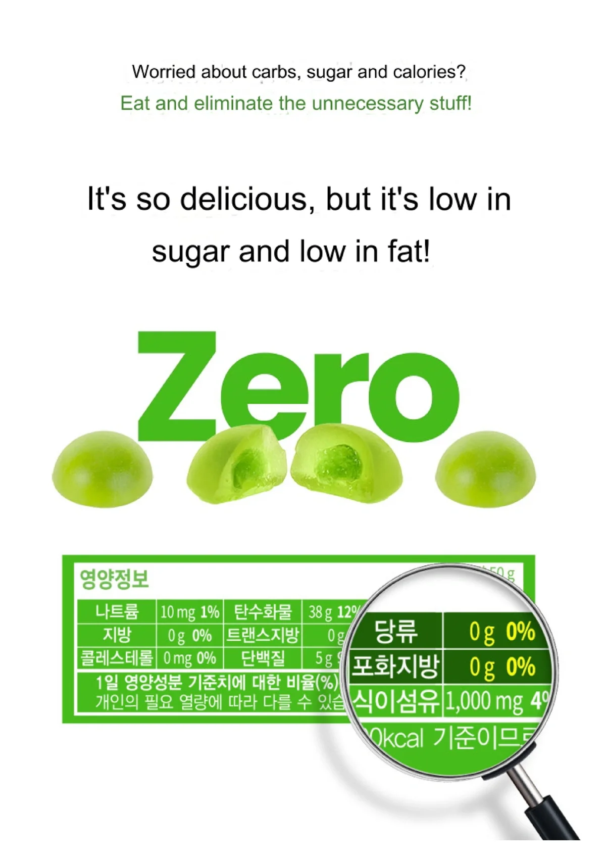 [FITANY] Granny Smith Skinny ACV Gummy (1 Box = 50g x 4 packets) - Image 11