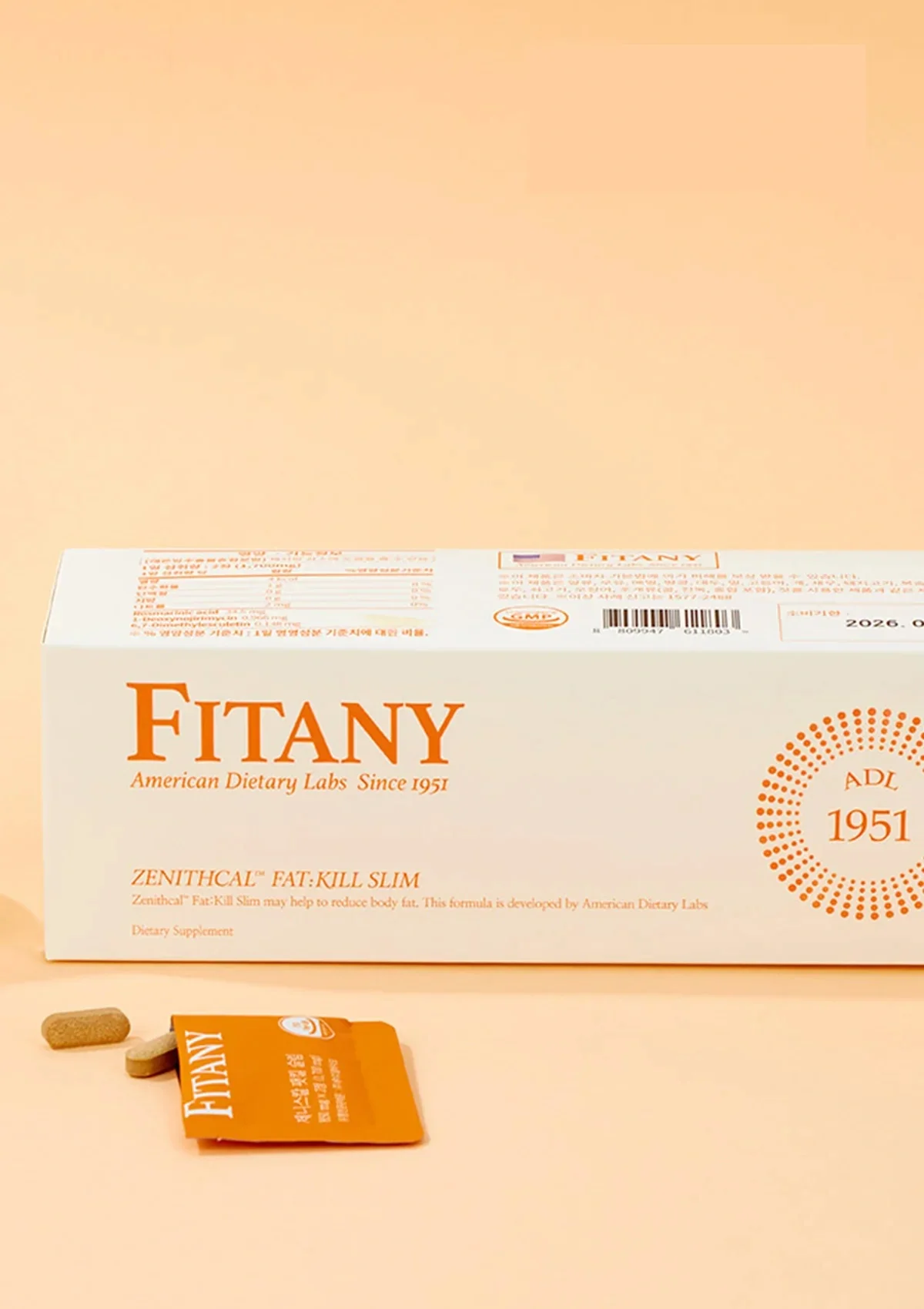[FITANY] Zenithcal Fat Kill Slim (1 Box = 850mg x 56 Tablets) - Image 2