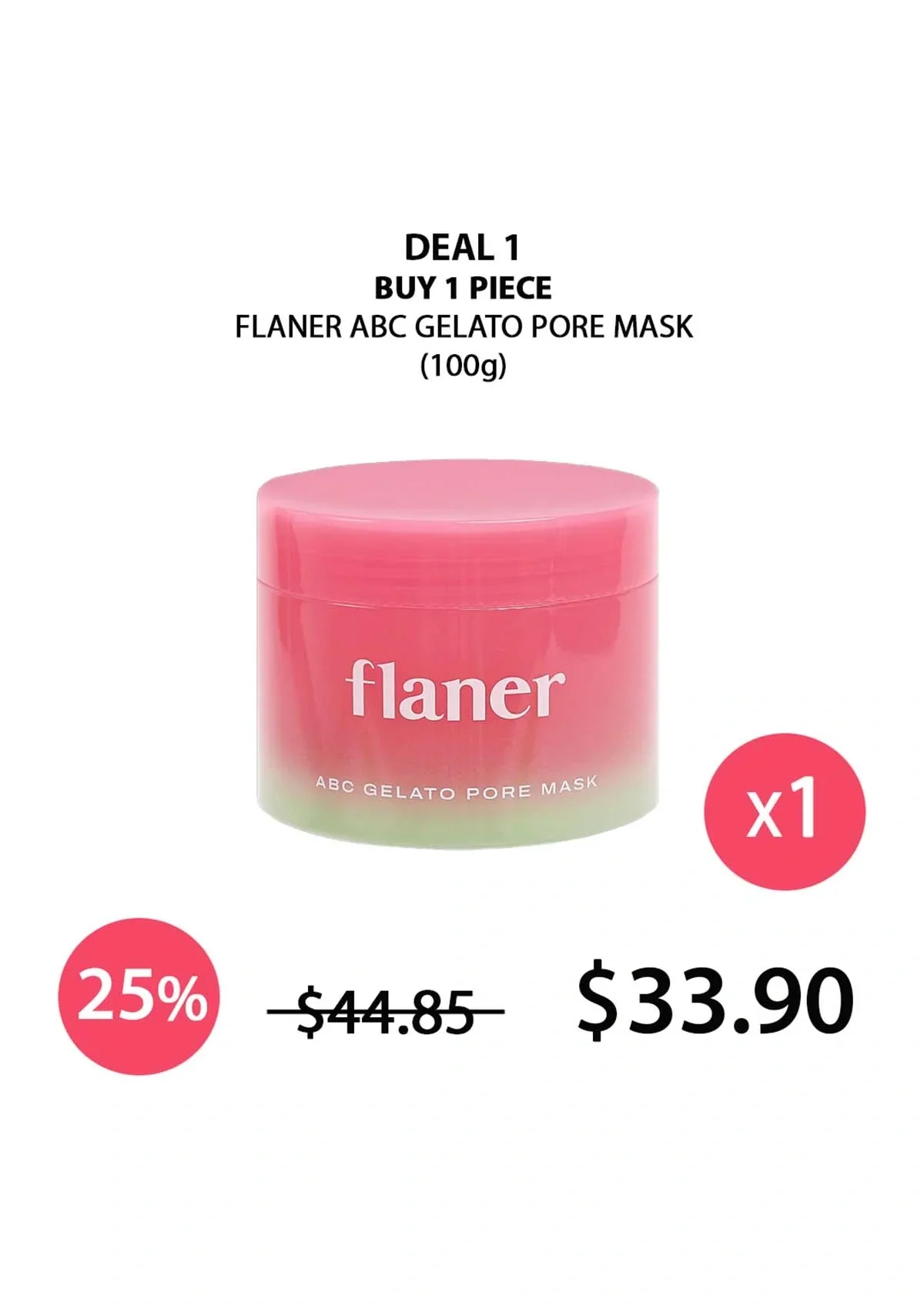[FLANER] ABC Gelato Pore Mask 100g - Image 14