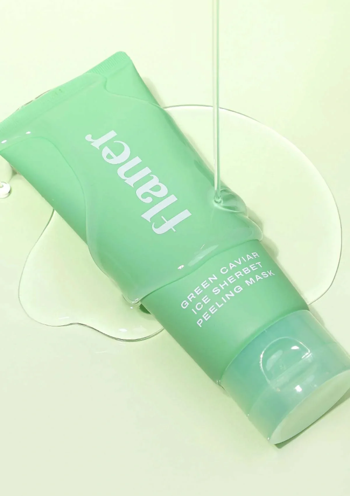 [FLANER] Green Caviar Ice Sherbet Peeling Mask 100g - Image 2