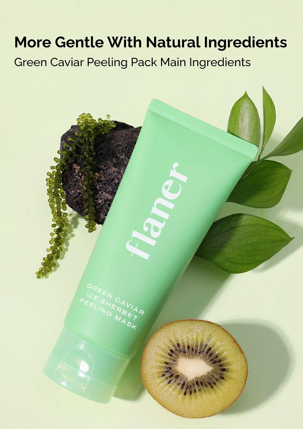 [FLANER] Green Caviar Ice Sherbet Peeling Mask 100g - Image 12