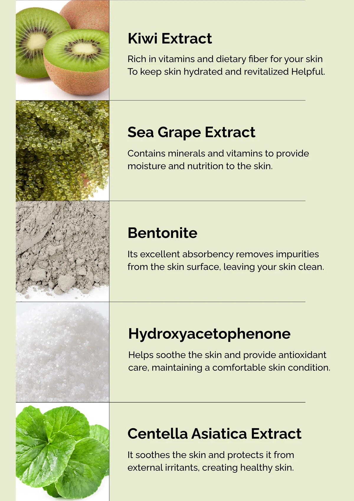 [FLANER] Green Caviar Ice Sherbet Peeling Mask 100g - Image 13
