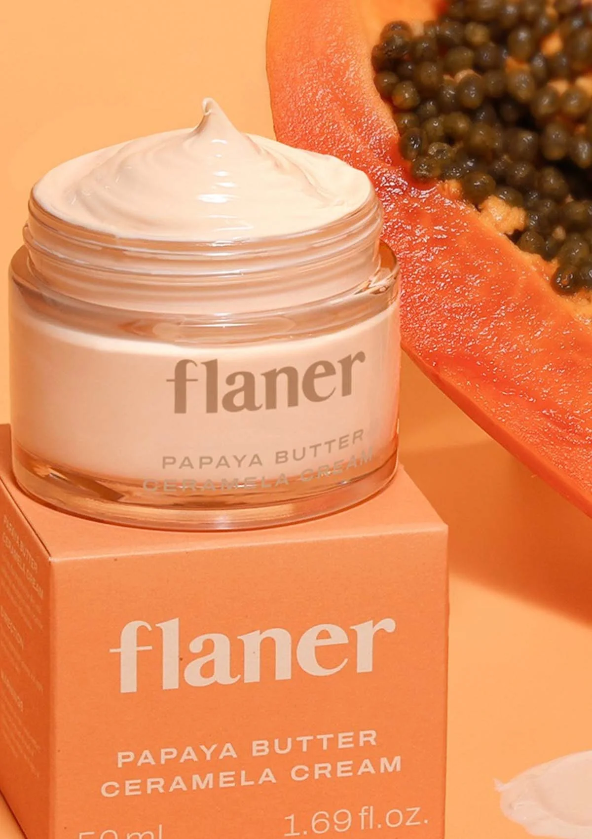 [FLANER] Papaya Butter Ceramela Cream 50ml - Image 2