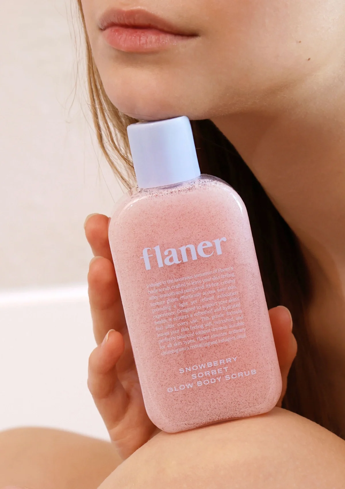 [FLANER] Snowberry Sorbet Glow Body Scrub 200g - Image 15