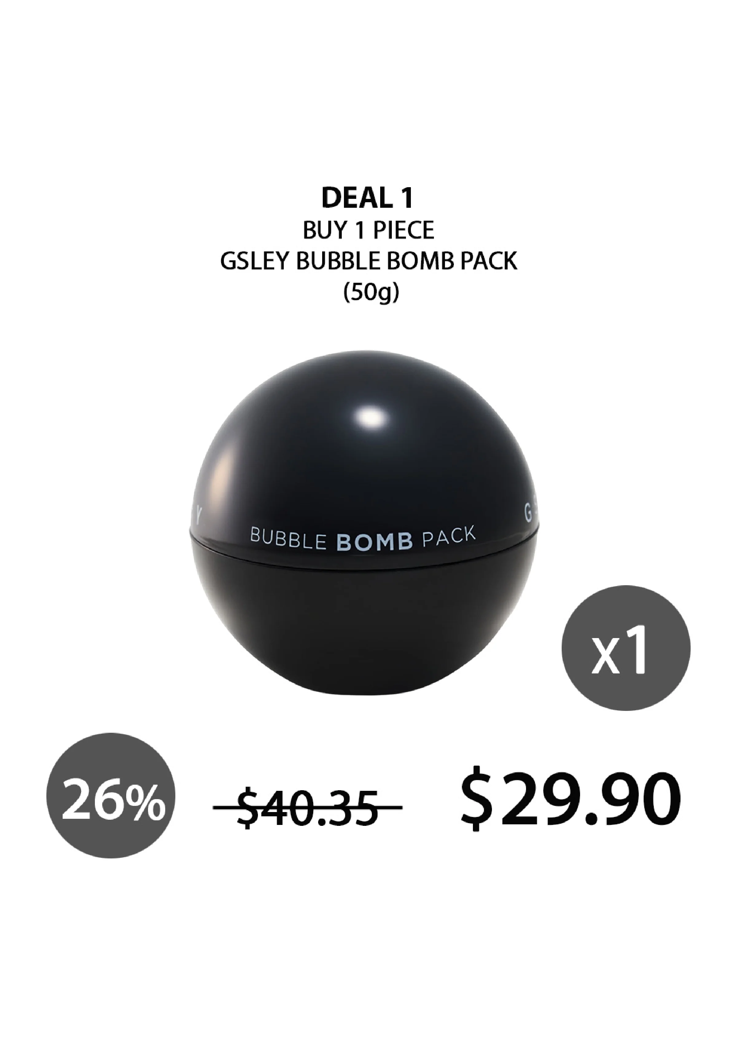 [GSLEY] Bubble Bomb Pack 50g - Image 10