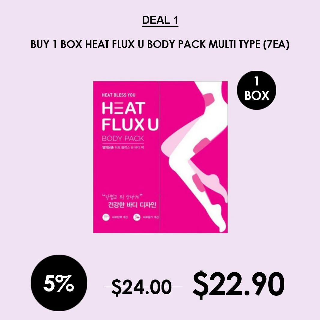 [HEAT FLUX U BODY PACK] Multi Type (7EA) - Image 5