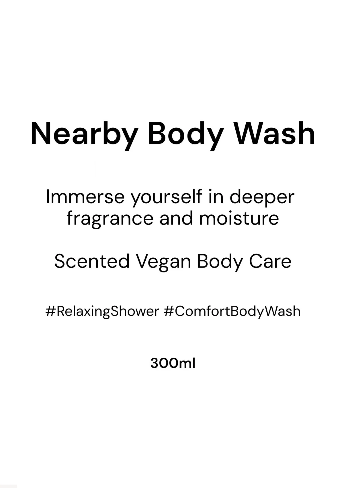 [HERSTELLER] Nearby Body Wash 300ml - Image 3