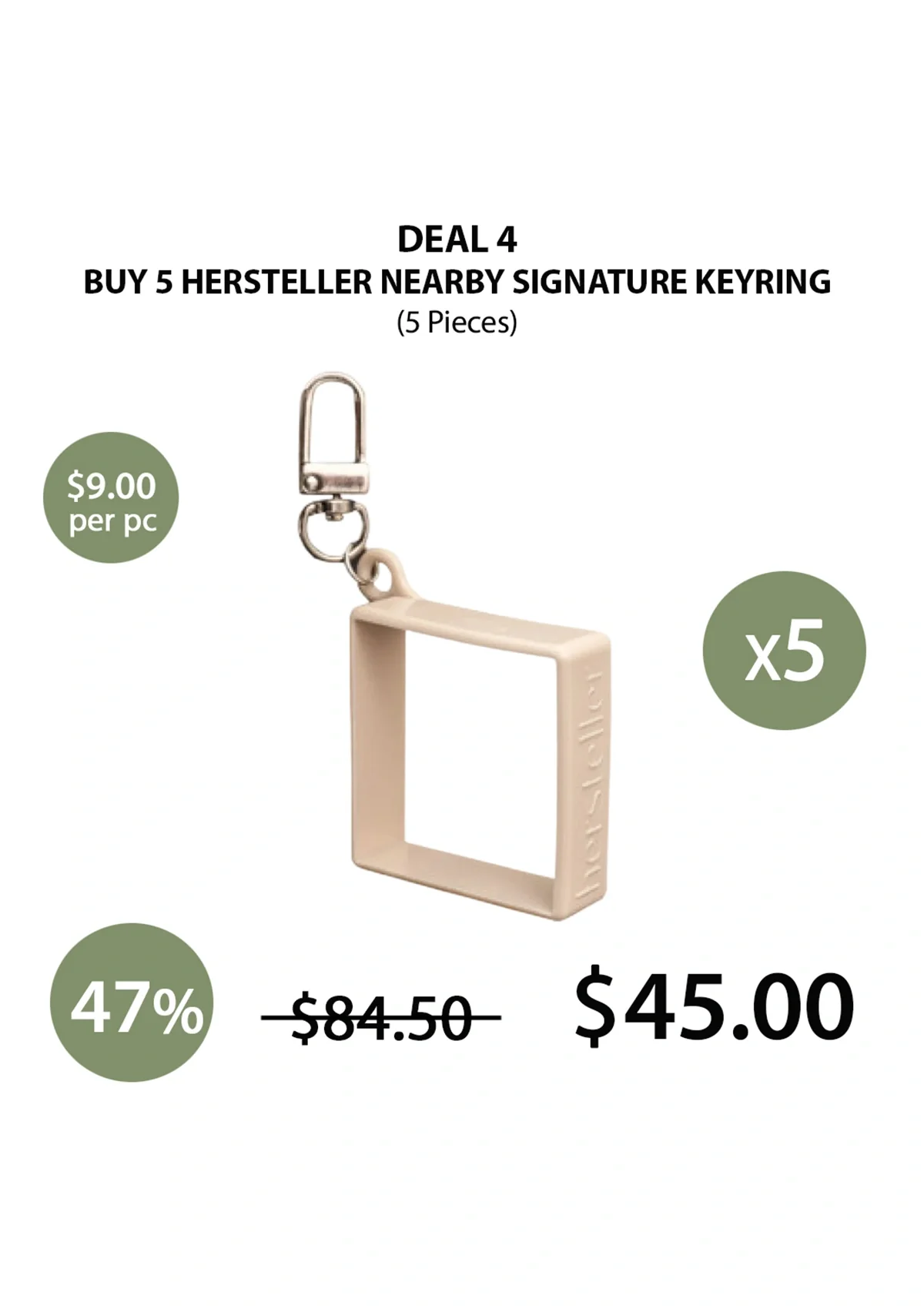 [HERSTELLER] Nearby Signature Keyring - Image 7