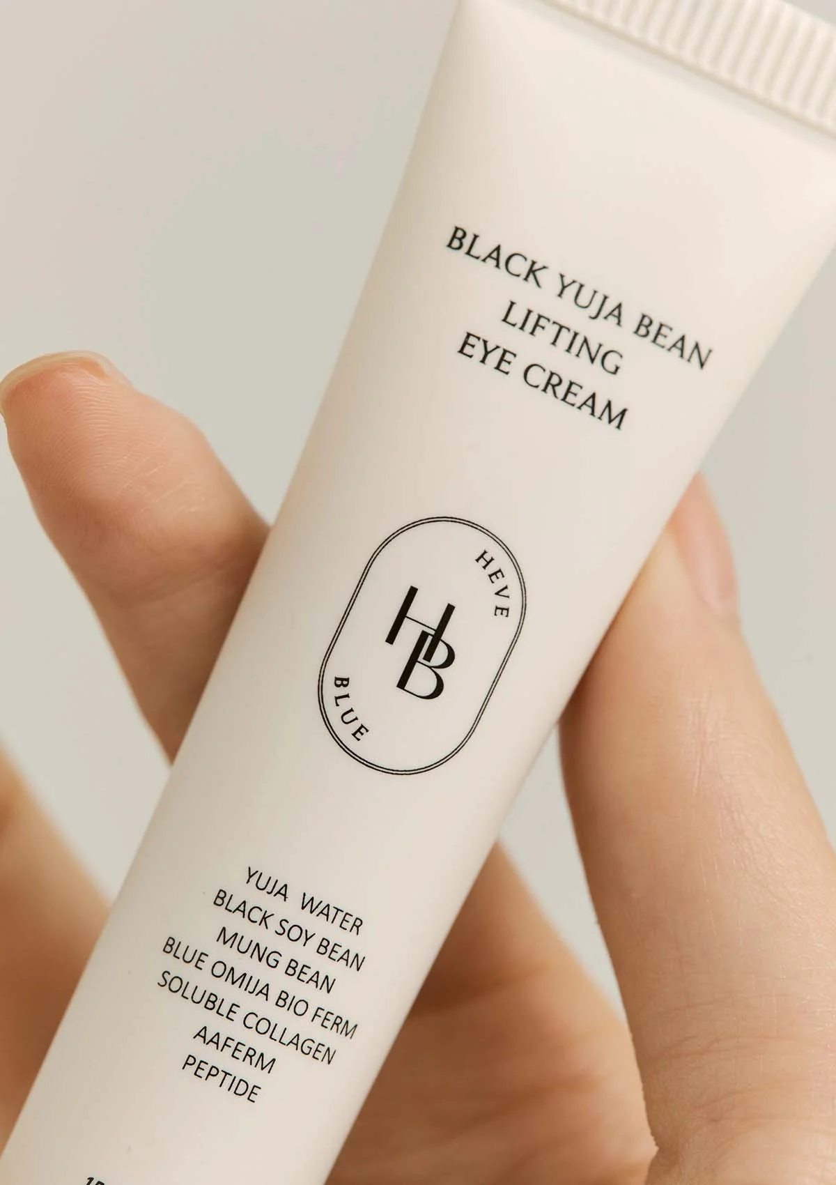 [HEVEBLUE] Black Yuja Bean Auto Lifting Eye Cream | Booster Serum - Image 4