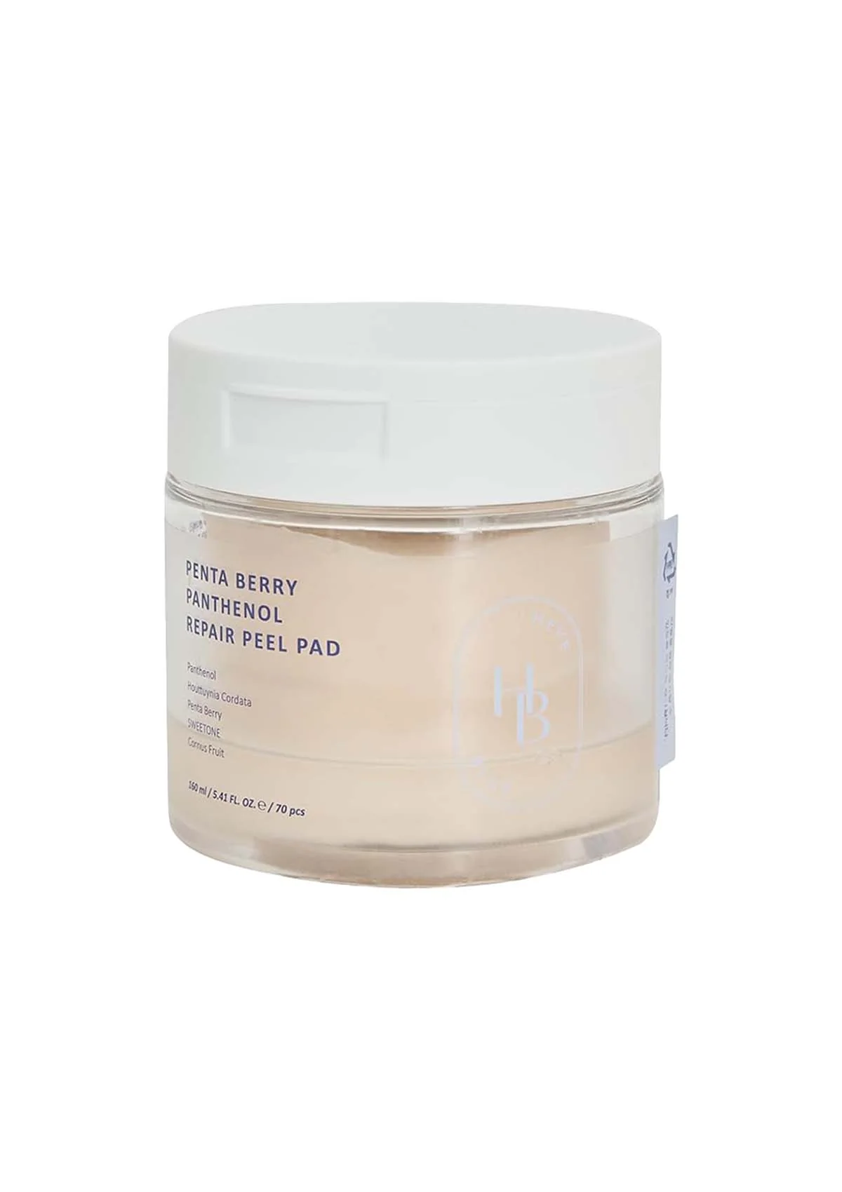 [HEVEBLUE] Penta Berry Panthenol Repair Peel Pad 160ml (1 Box = 160ml x 70 pad) - Image 5