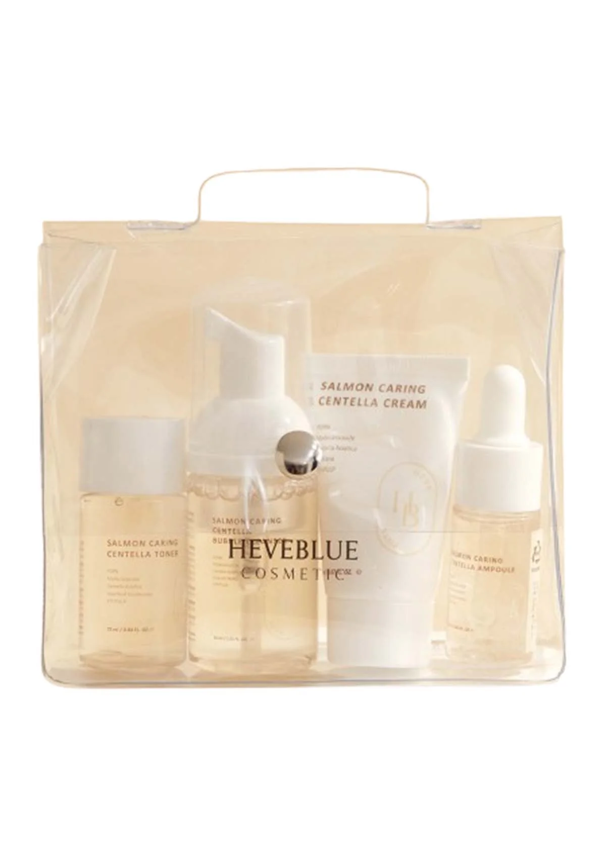[HEVEBLUE] Salmon Caring Centella Special Travel Kit - Image 8