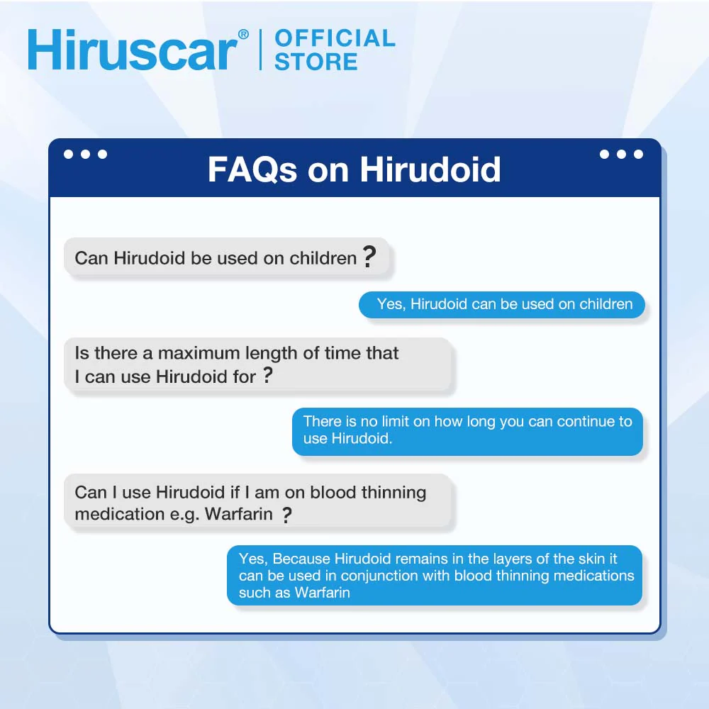 [HIRUSCAR] Hirudoid Forte Cream 40g | Spider Veins Treatment - Image 4